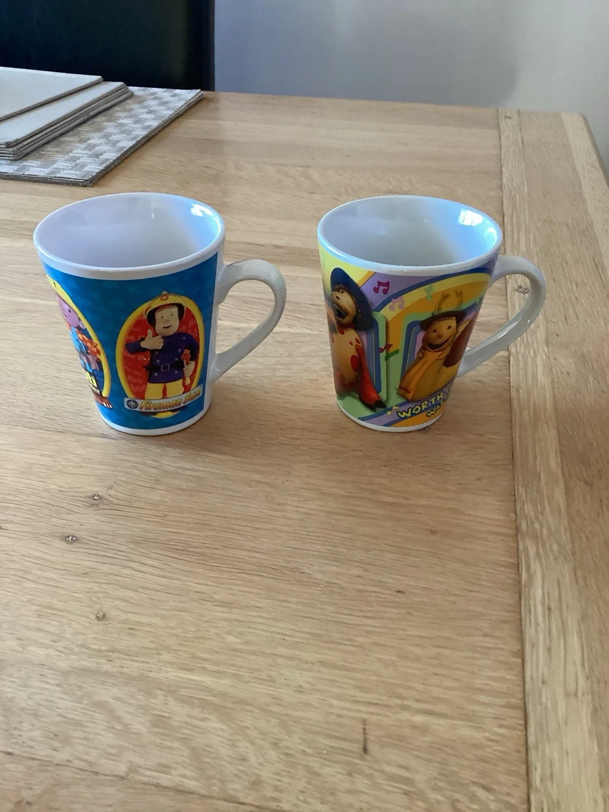 Kinnerton 2005 Doggel and 2007 Bob The Builder Mugs x 2, изображение 3