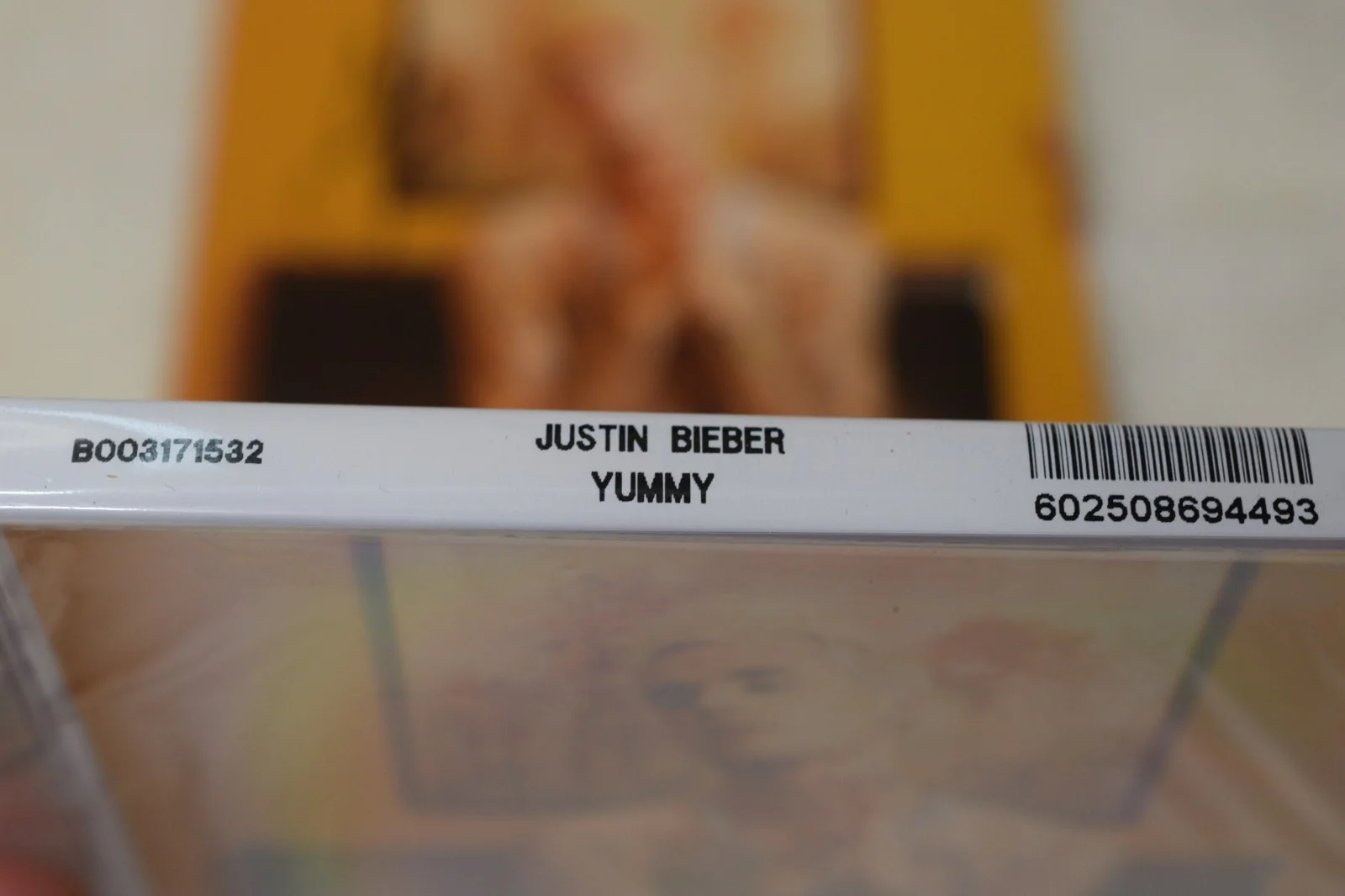 NEW Justin Bieber Yummy Signed CD - In Hand, Ready to Ship! Coachella, image 2
