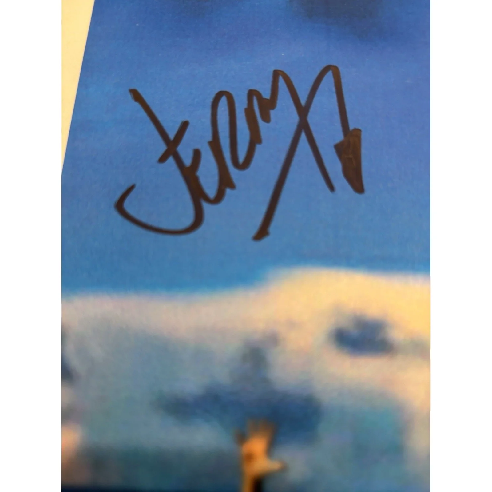 Papa Roach - Who Do You Trust Signed LP Size Card Autographed #2, image 4