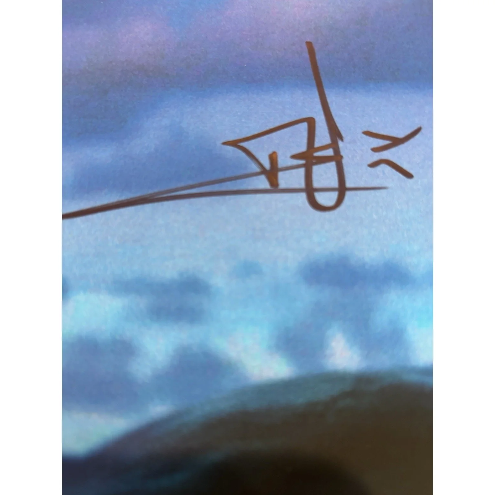 Papa Roach - Who Do You Trust Signed LP Size Card Autographed #2, image 5