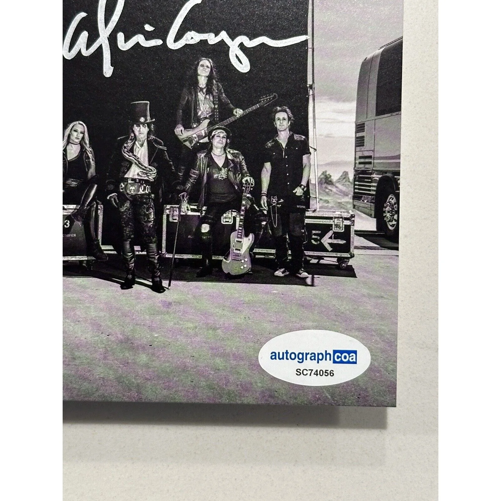 Alice Cooper Road Signed ACOA COA RARE AUTOGRAPHED CD And DVD, image 4