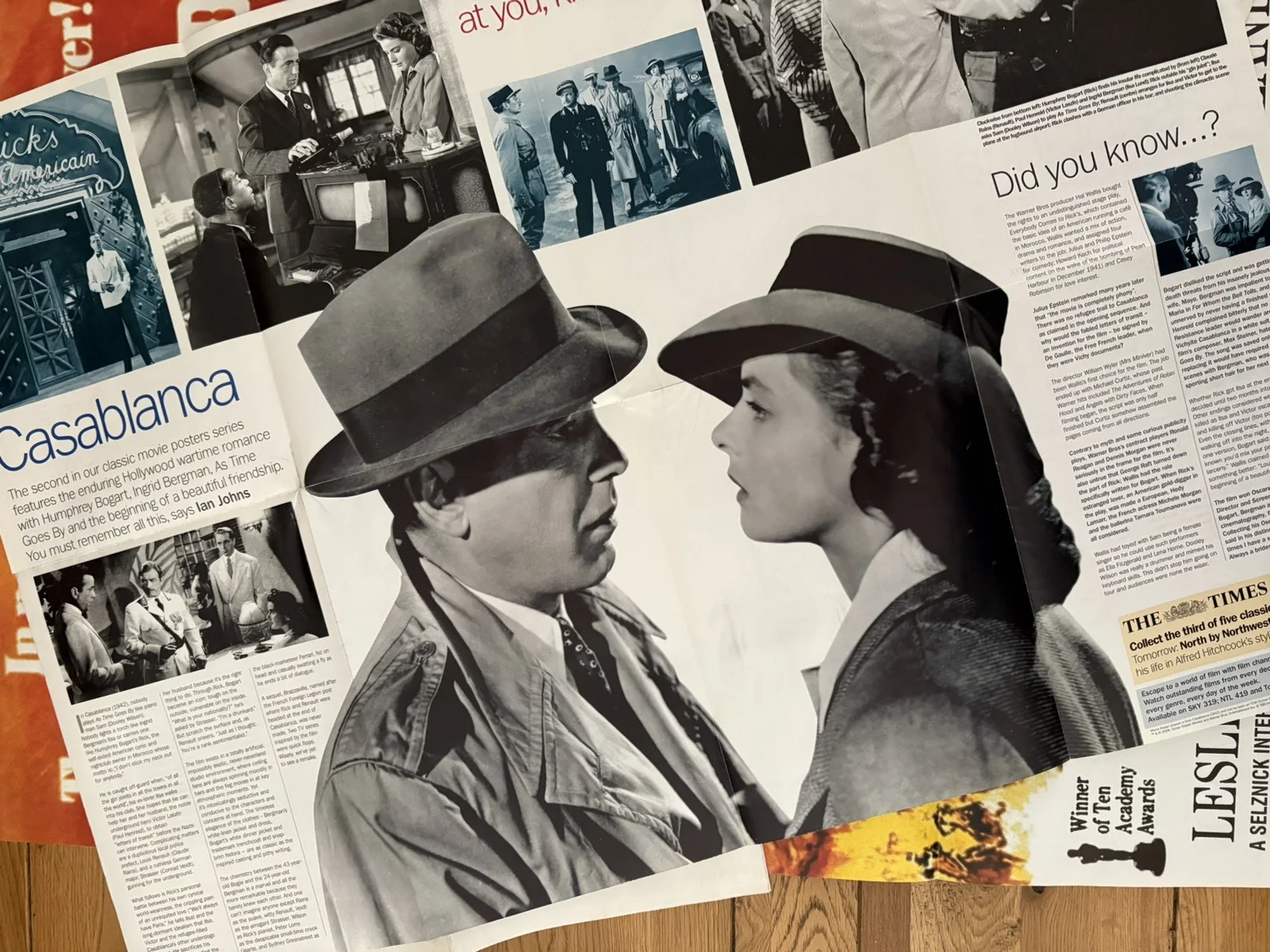 6 Reproduction Posters Oscar Winning and Classic Films from The Times, изображение 2