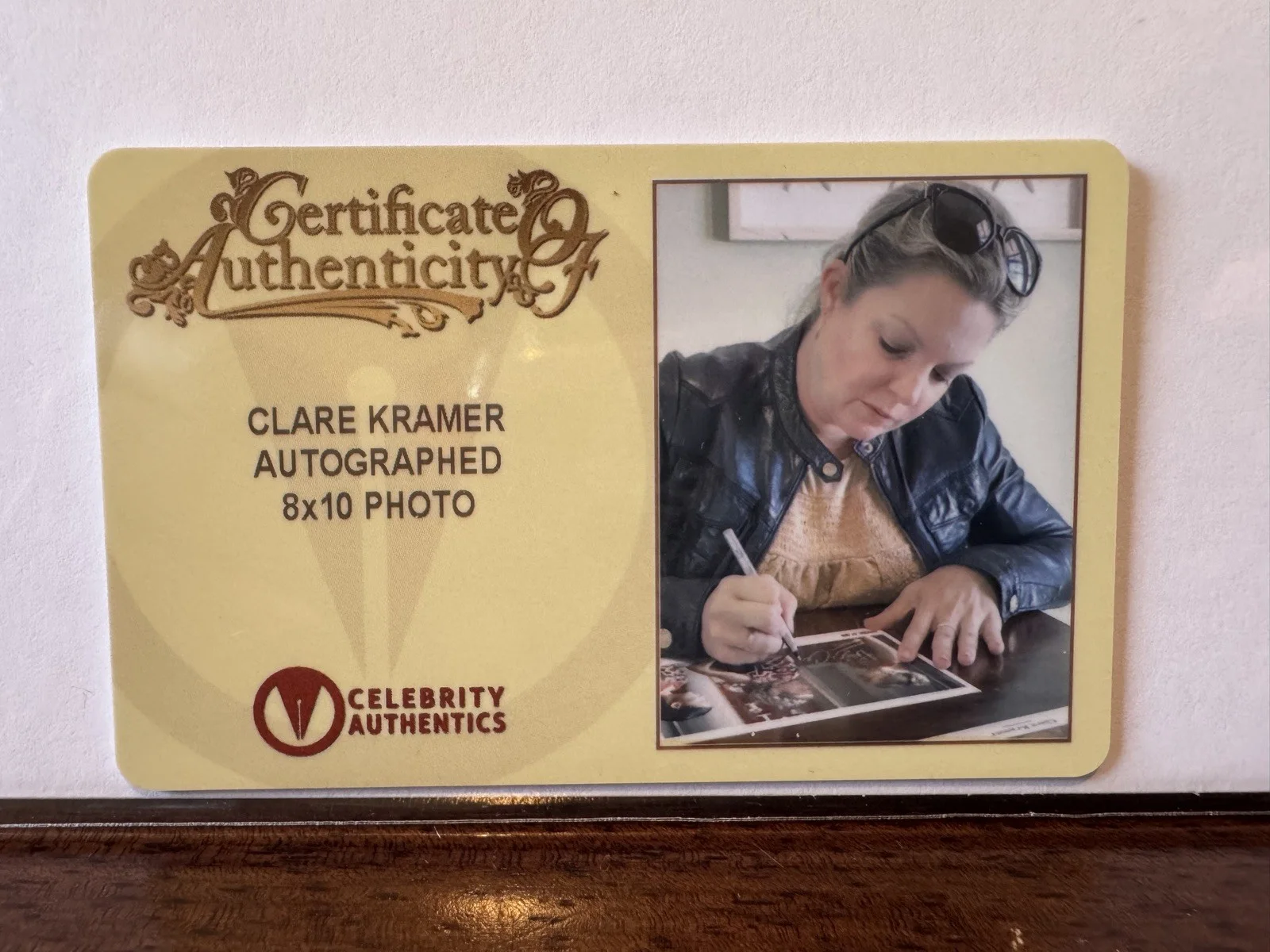 Clare Kramer — Clare Kramer Signed Bring It On Courtney 8x10 Promo Photo Autograph, изображение 2
