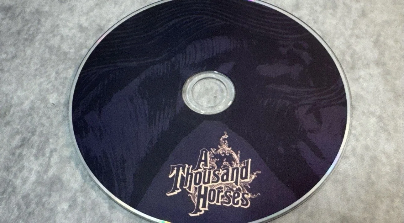 A Thousand Horses Signed Self-Titled CD Booklet And CD/Case. Very Rare EP., image 4