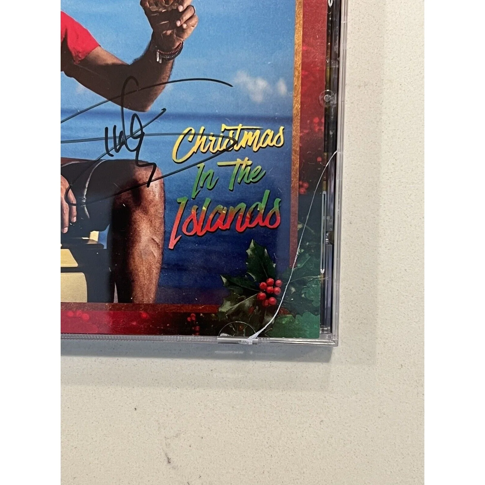 SHAGGY - AUTOGRAPHED "CHRISTMAS IN THE ISLANDS" SIGNED CD BOOKLET & NEW CD 2021, изображение 3