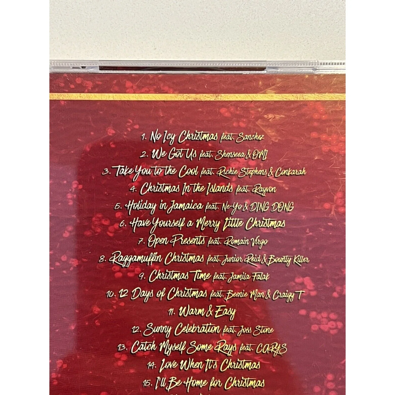 SHAGGY - AUTOGRAPHED "CHRISTMAS IN THE ISLANDS" SIGNED CD BOOKLET & NEW CD 2021, изображение 5