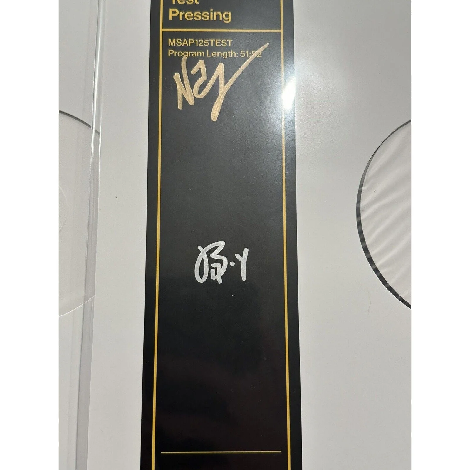 NAS + HIT-BOY SIGNED KING’S DISEASE lll TEST PRESSING LIMTED VINYL AUTOGRAPHED, изображение 4