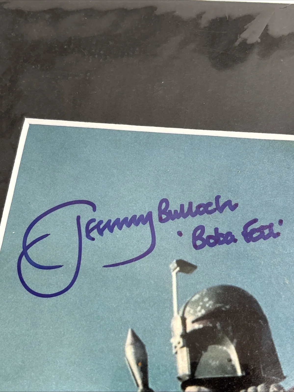 Jeremy Bulloch — Star Wars Jeremy Bulloch Boba Fett signed autographed 8x10 photo UACC with COA, изображение 2