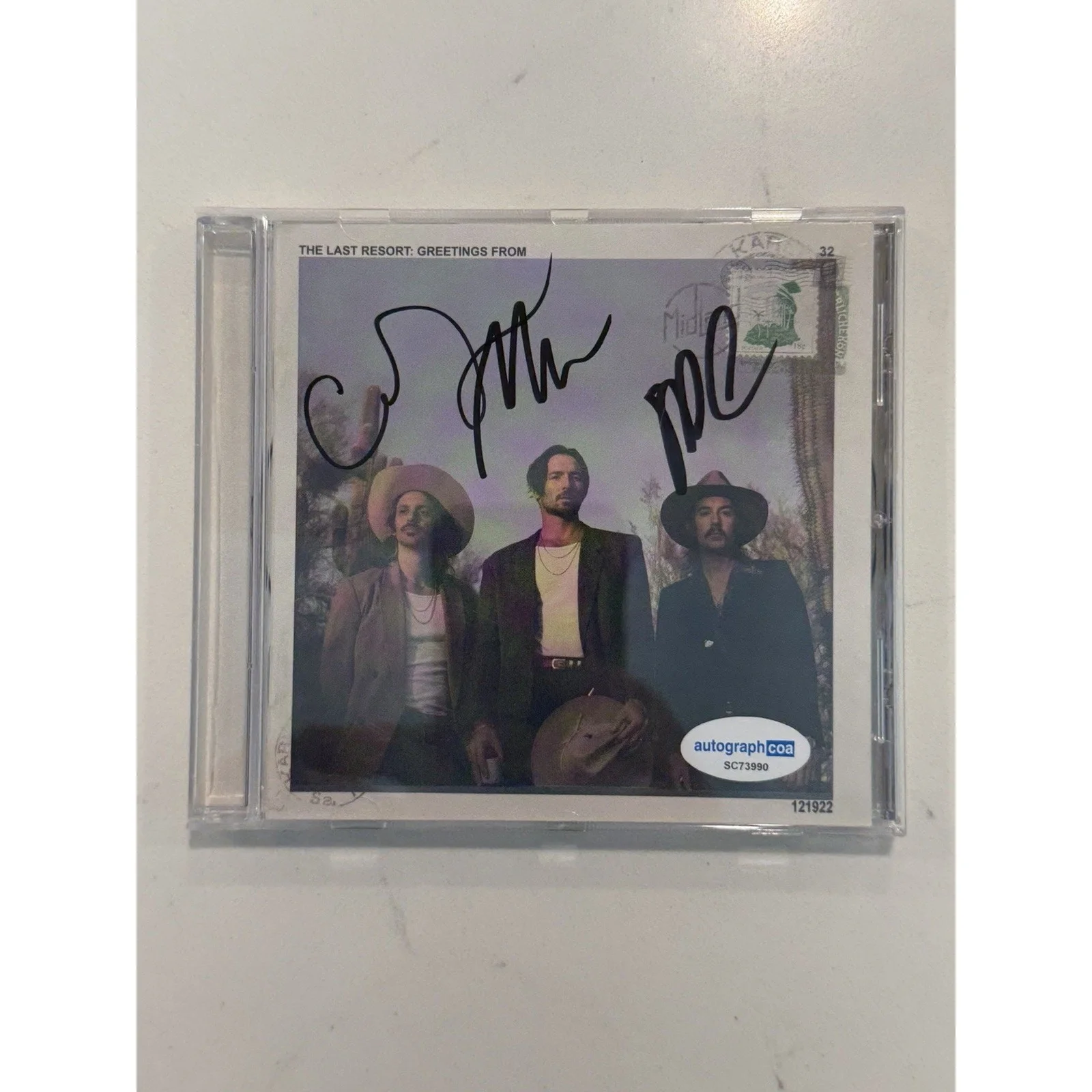 Midland The Last Resort: Greetings From Signed CD Autographed COA #5, image 3