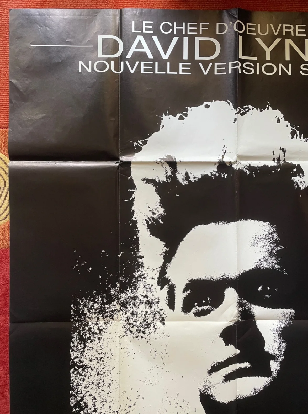 ERASERHEAD (1977) Original French Re-Release Movie Poster David Lynch, image 2
