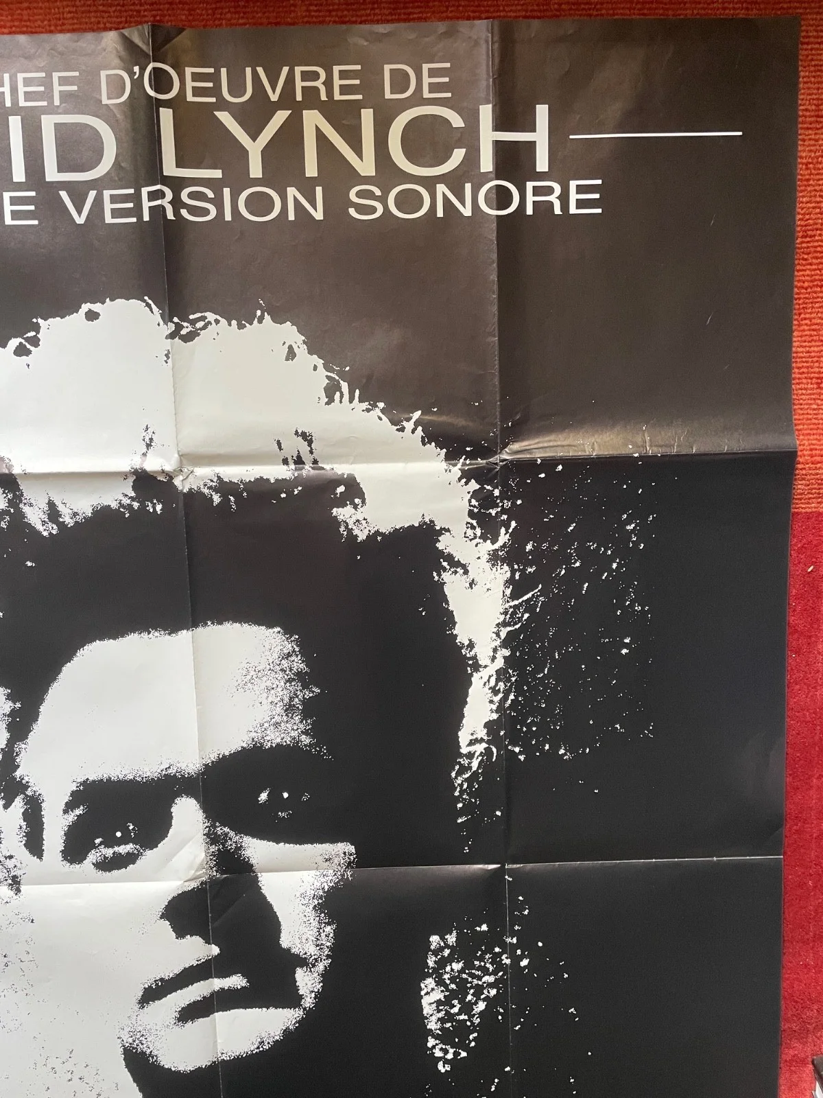 ERASERHEAD (1977) Original French Re-Release Movie Poster David Lynch, image 3