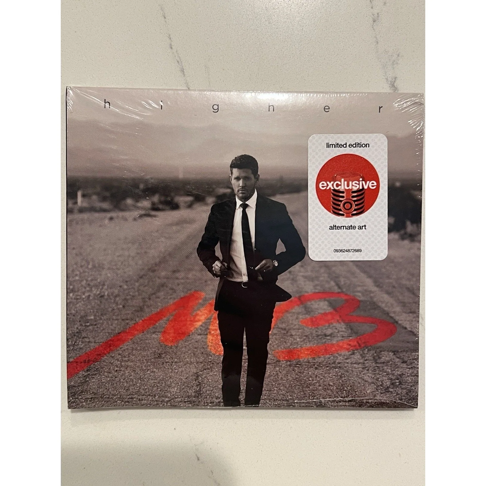 Michael Buble Higher Autographed Signed In Silver Booklet & Sealed Target CD #1, изображение 2