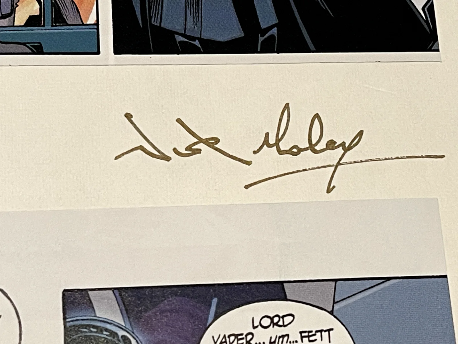NICK MALEY — STAR WARS NICK MALEY SIGNED COMIC YODA, изображение 3