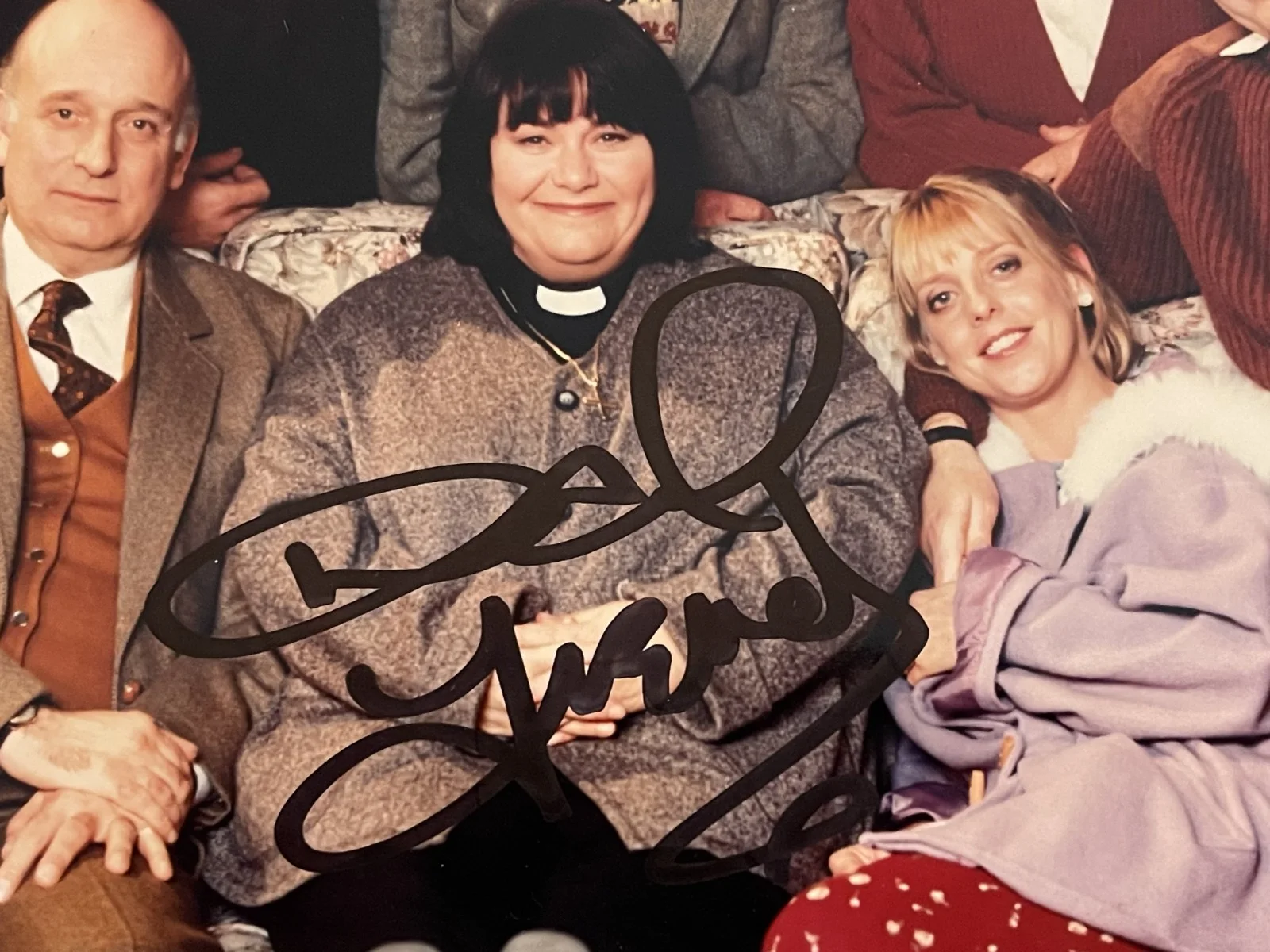 AUTOGRAPH DAWN FRENCH VICAR OF DIBLEY SIGNED PHOTO, изображение 2