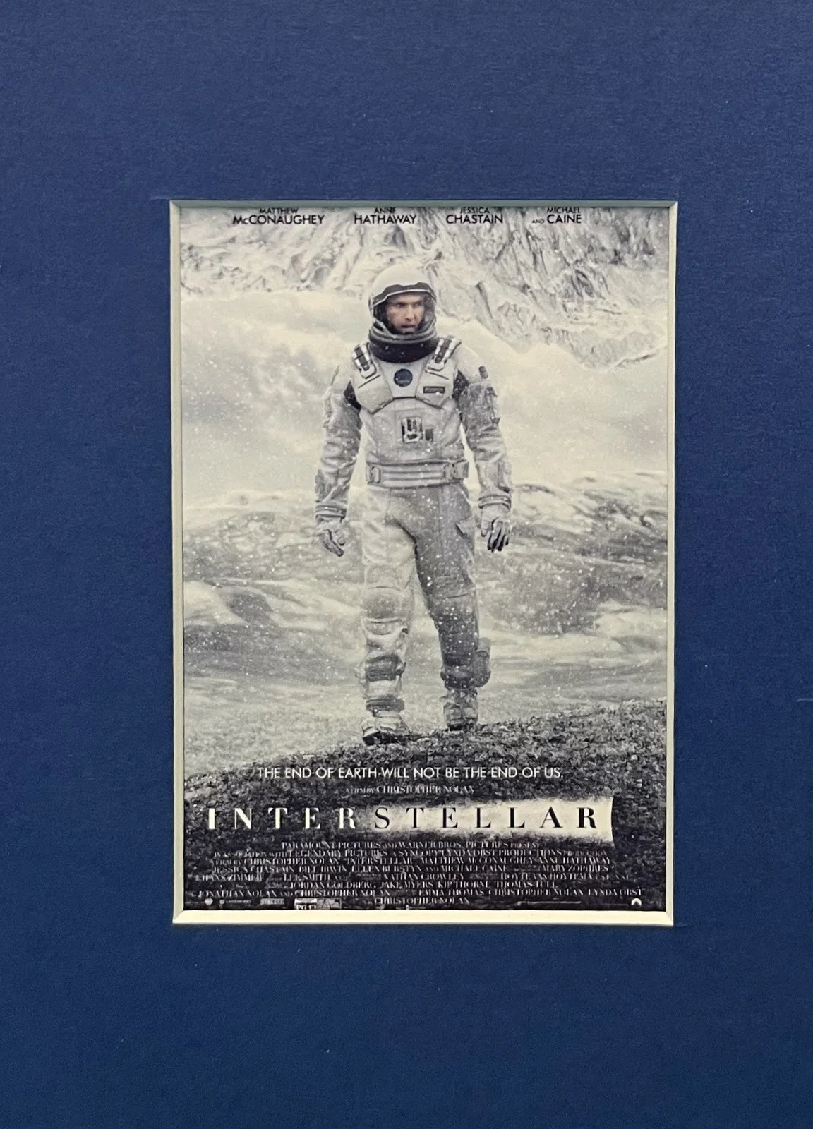 INTERSTELLAR. Matthew McConaughy. 35mm Film Cell Mounted Display, image 2