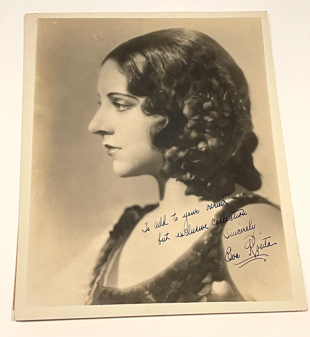 EVA ROSITA — EVA ROSITA SIGNED PHOTO, image 2