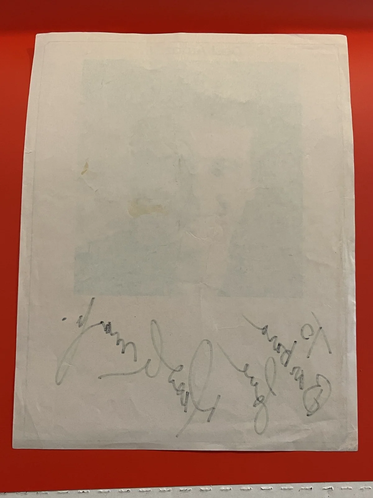 DESI ARNAZ Jr — AUTOGRAPH DESI ARNAZ JR. LUCILLE BALL SON SIGNED, image 3