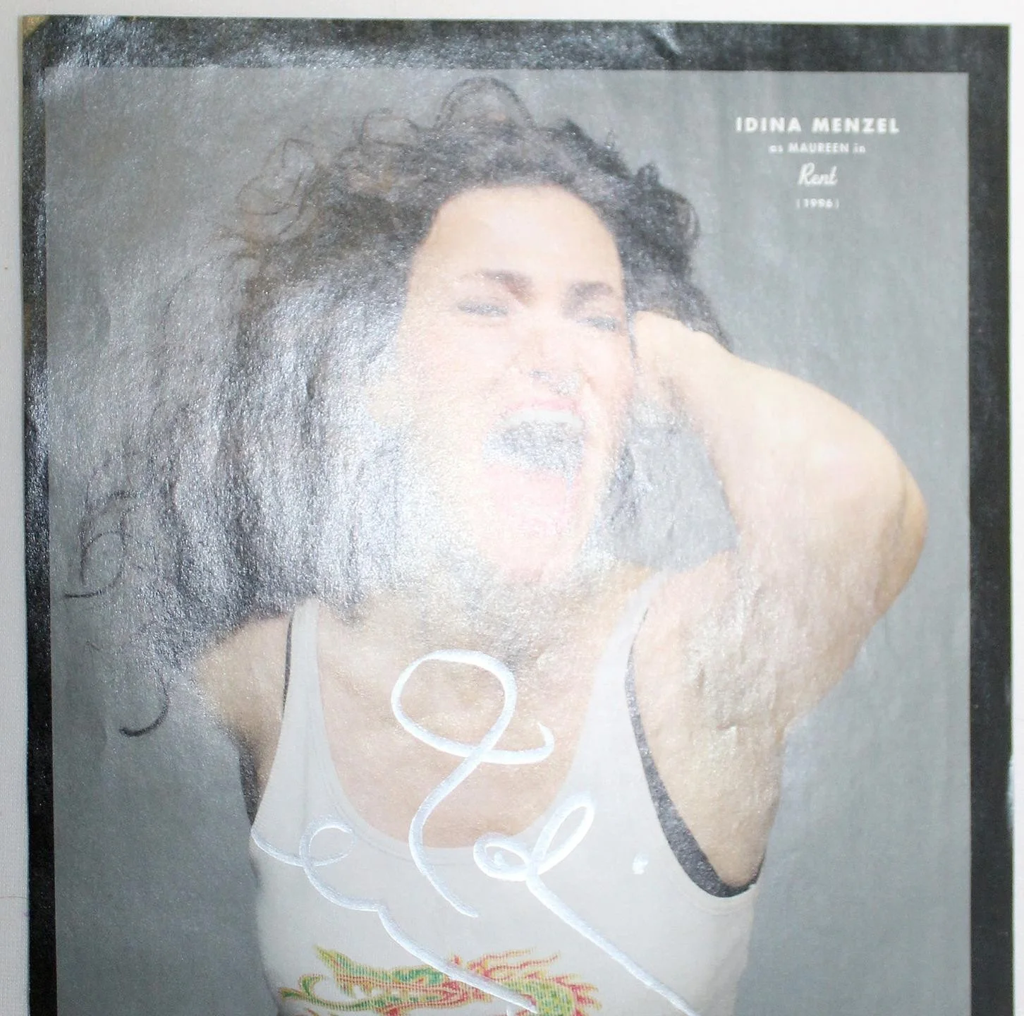 Idina Menzel Signed New York Magazine Broadway Edition Photo Page BWB, изображение 4