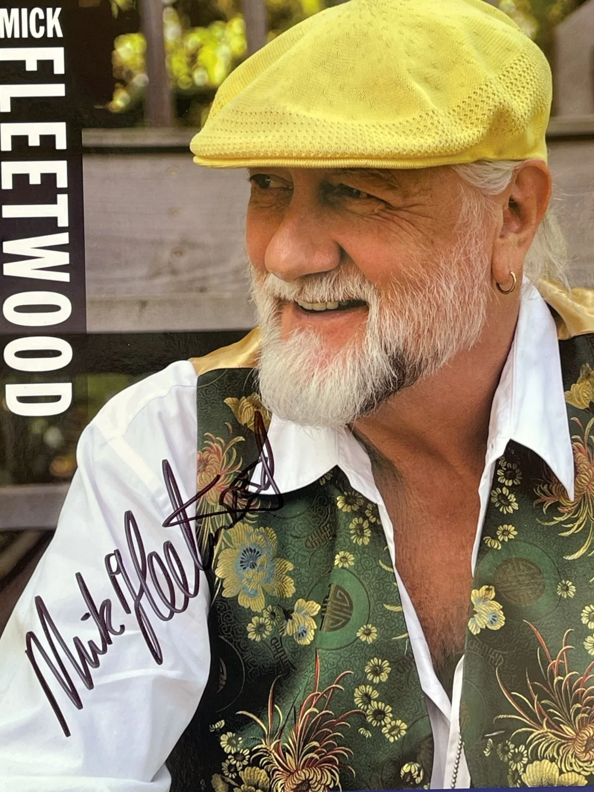 MICK FLEETWOOD SIGNED PHOTO FLEETWOOD MAC, image 2