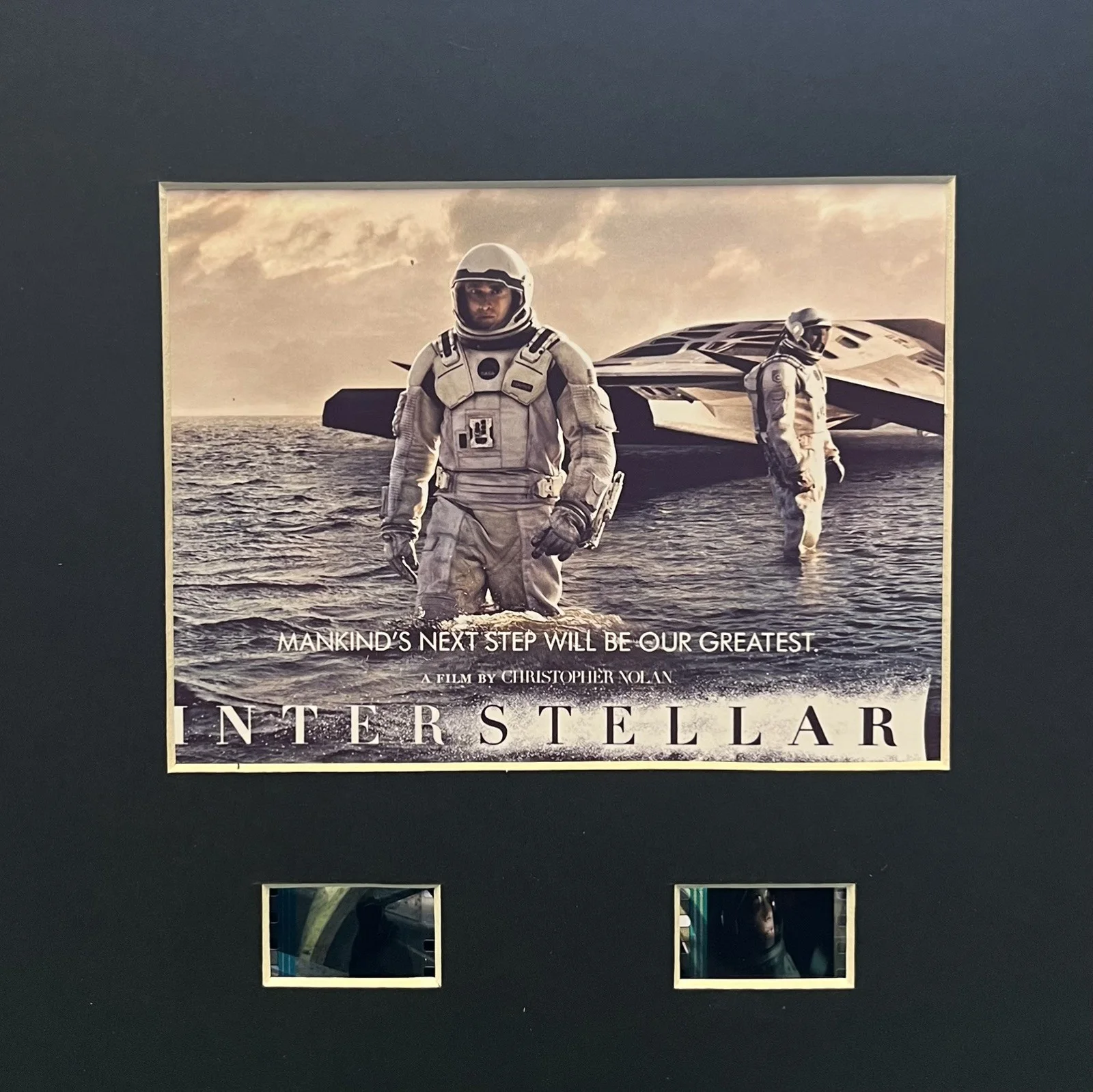 INTERSTELLAR. Matthew McConaughy. 35mm Film Cell Mounted Display, image 2