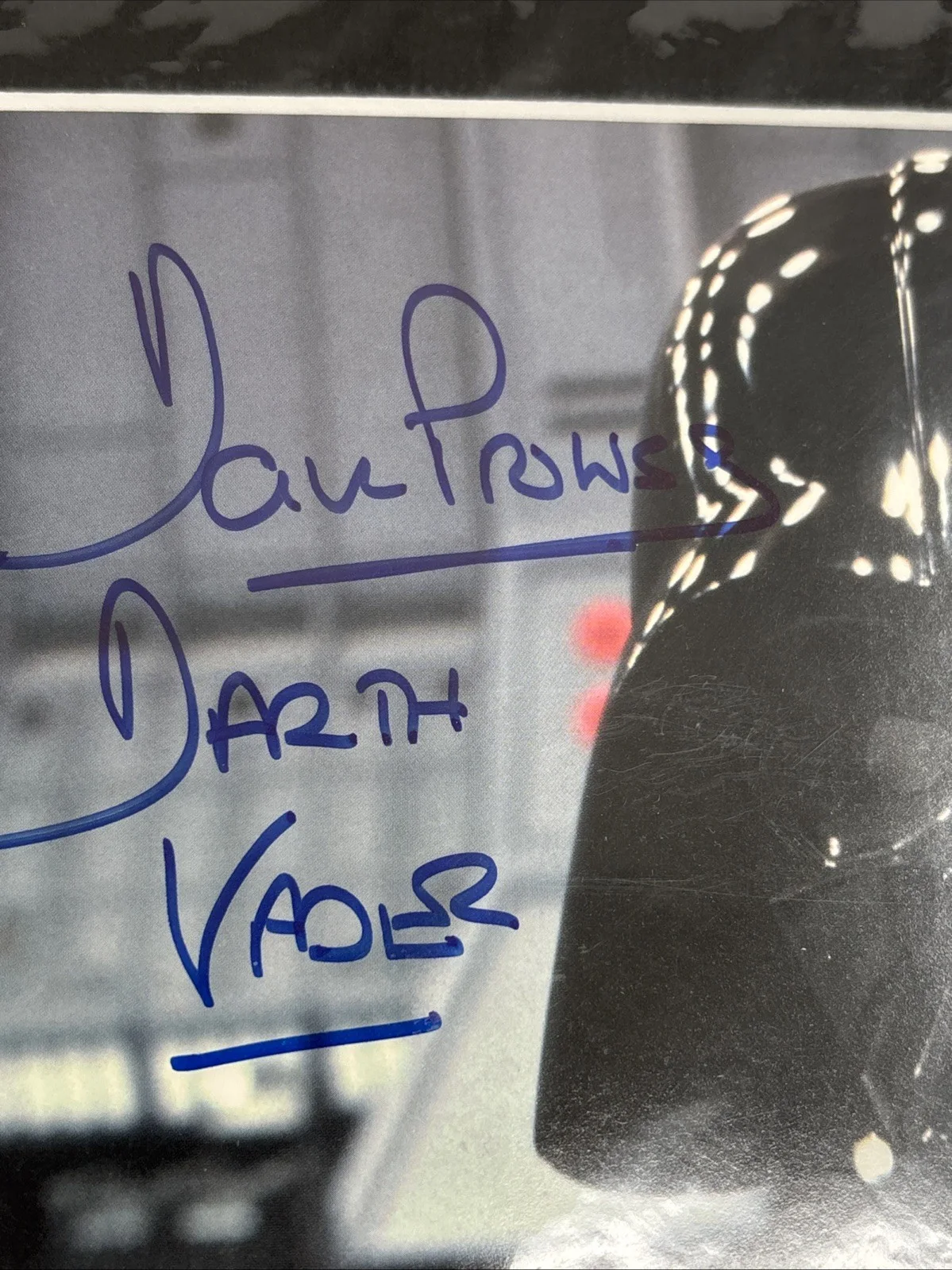 Dave Prowse — Dave Prowse Signed 8x10 Photo Darth Vader Star Wars COA, image 2