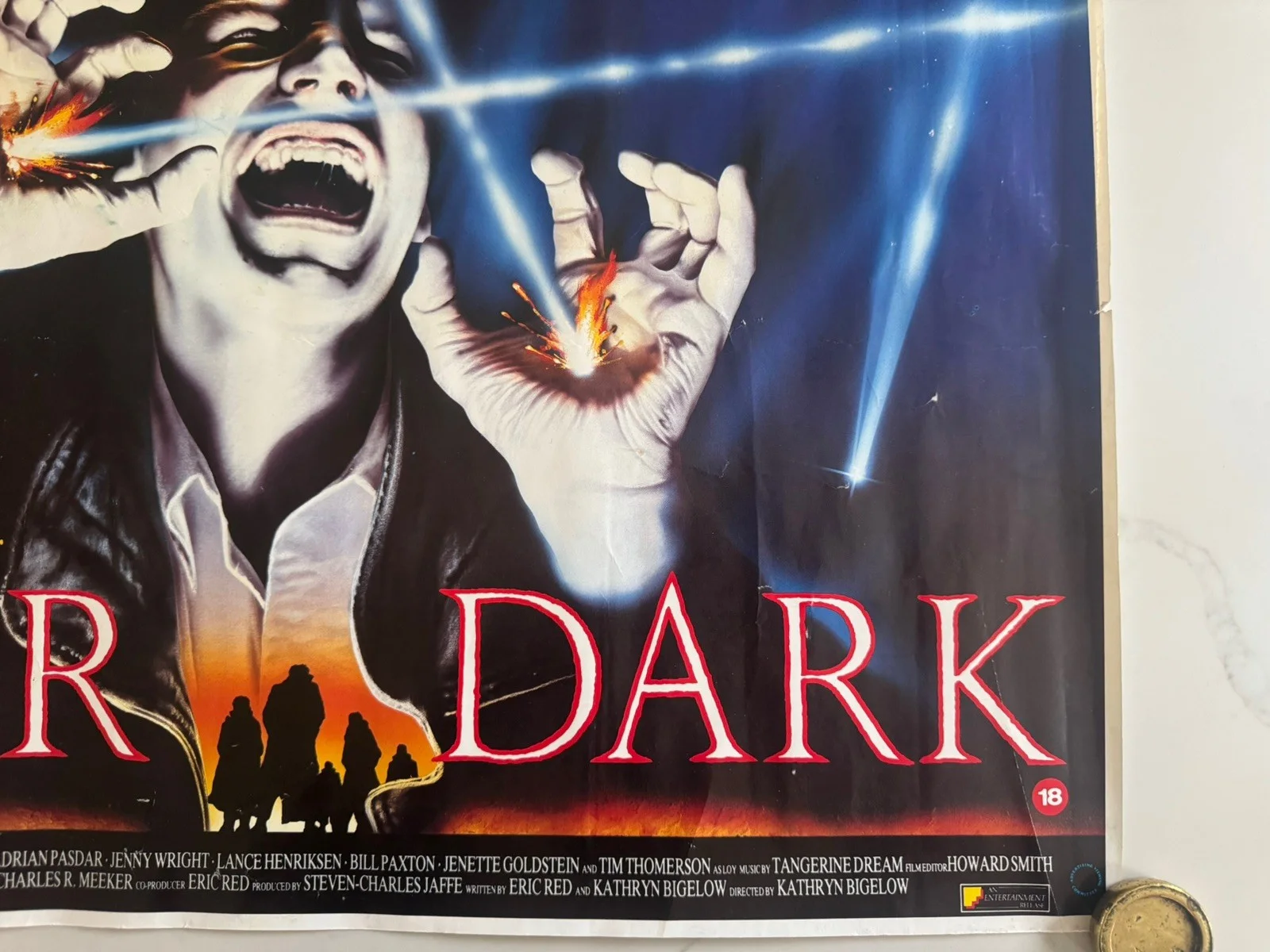 Near Dark (1987) Promo Video Shop Movie Poster - A2 - RARE rolled, изображение 3