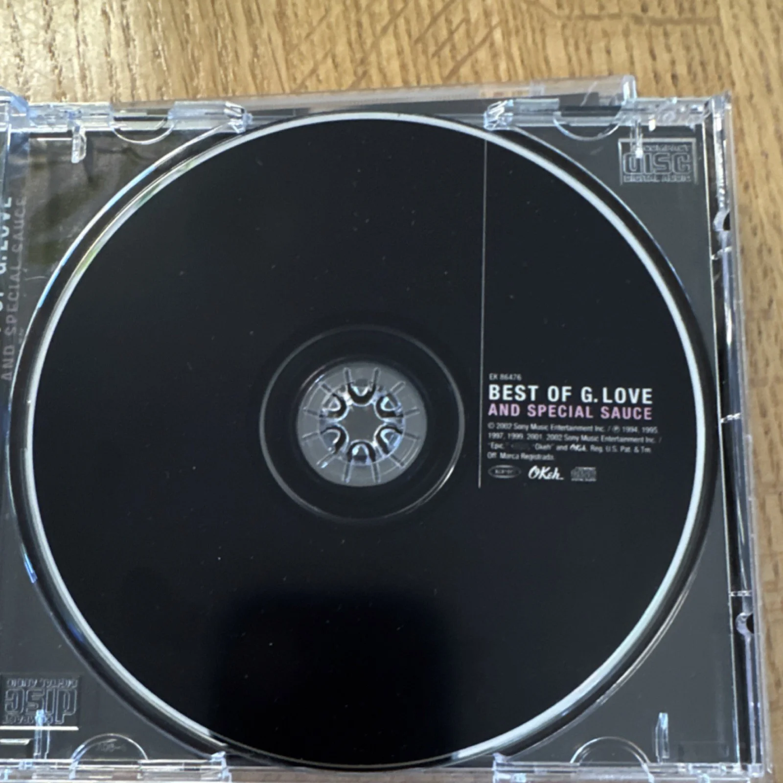 G. Love & Special Sauce Best Of CD with Signed Booklet/Insert, image 2