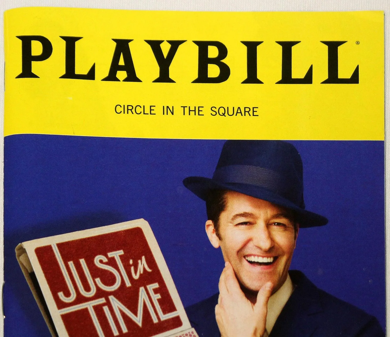 Matthew Morrison Signed JUST IN TIME Playbill RARE! BWB, image 2