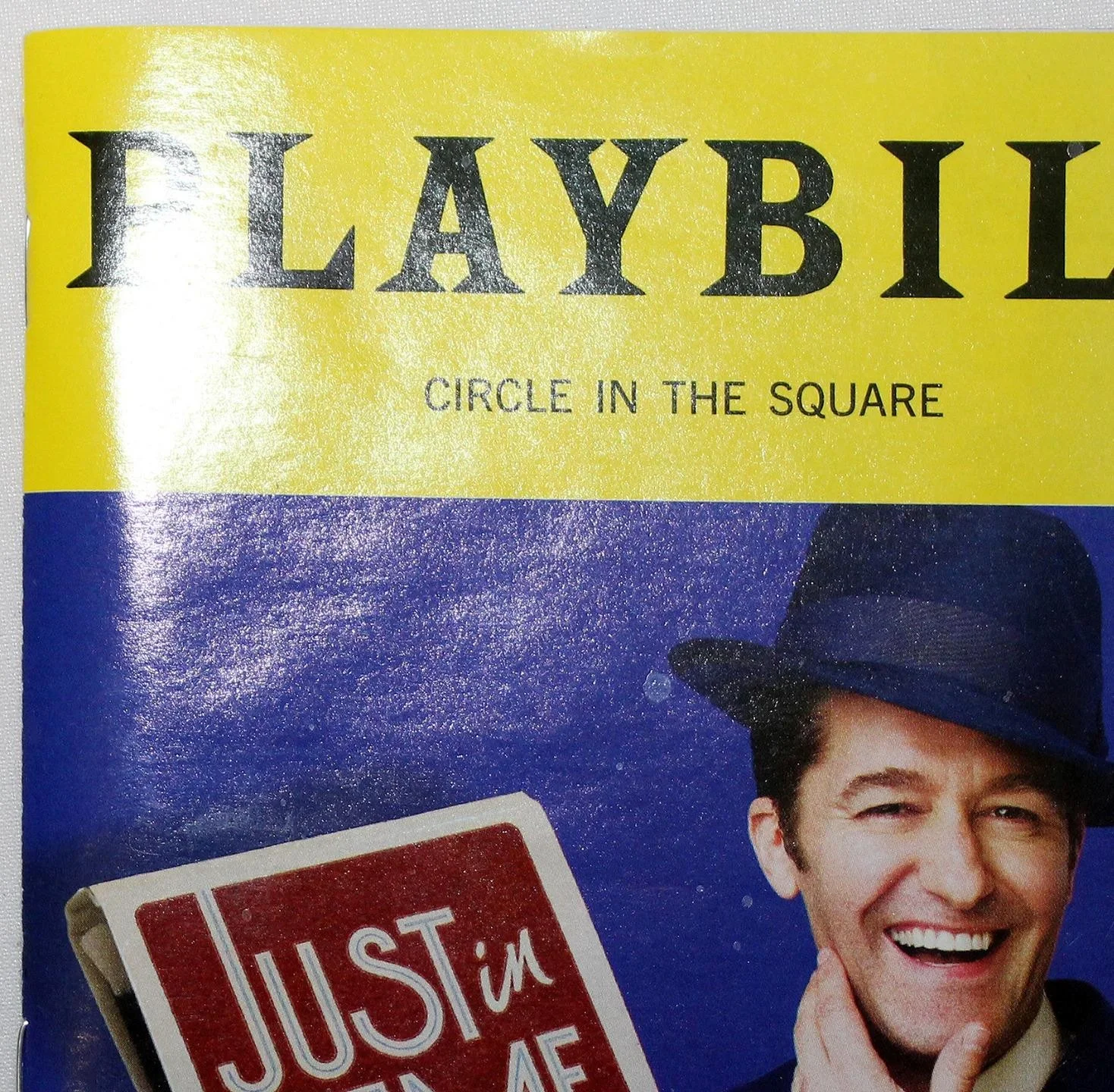 Matthew Morrison Signed JUST IN TIME Playbill RARE! BWB, image 5