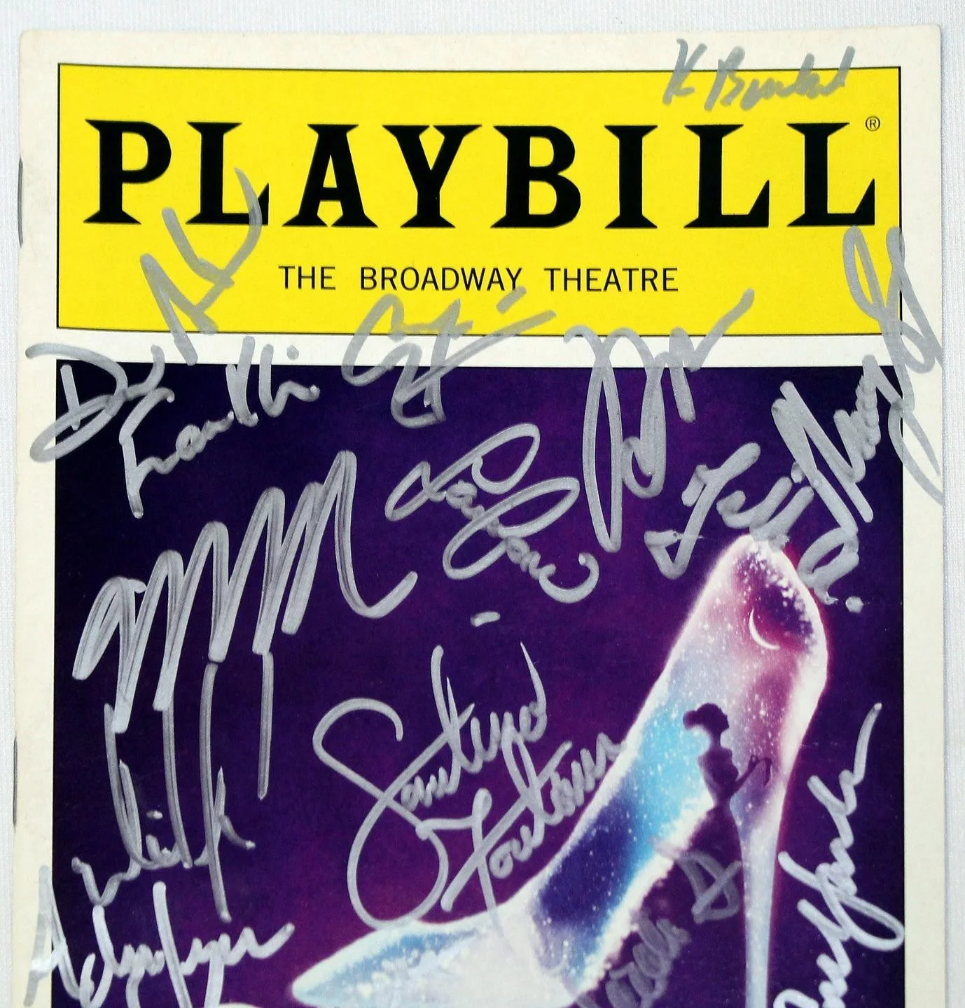 Santino Fontana, Marla Mindelle Partial Cast Signed CINDERELLA Broadway Playbill, image 2