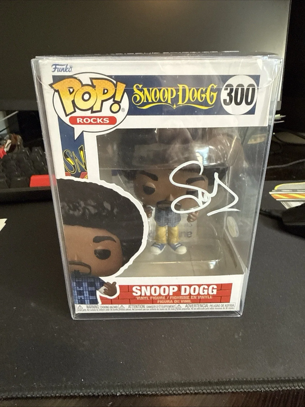 SNOOP DOGG DEATH ROW SIGNED FUNKO POP RAP DOGGYSTYLE JSA #300, image 3