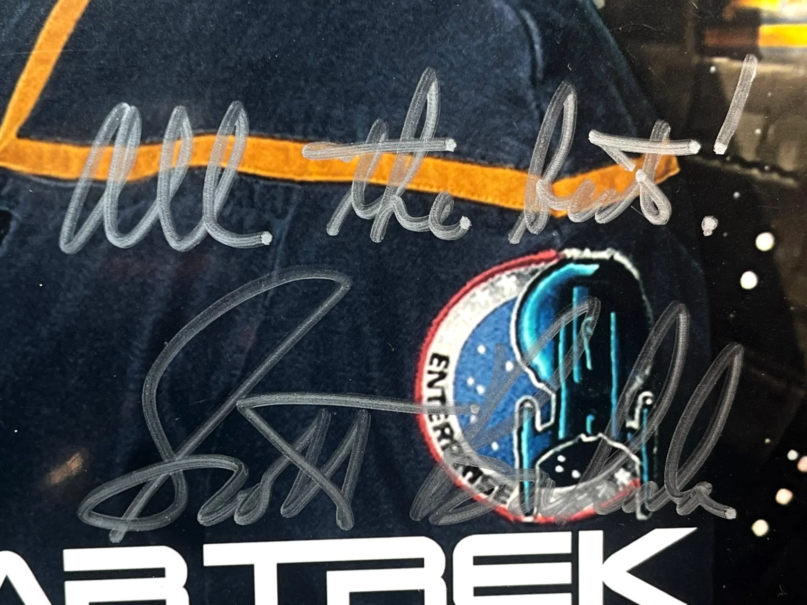 SCOTT BAKULA — STAR TREK ENTERPRISE SCOTT BAKULA INSCRIBED AND SIGNED 8X10 PHOTO, изображение 2