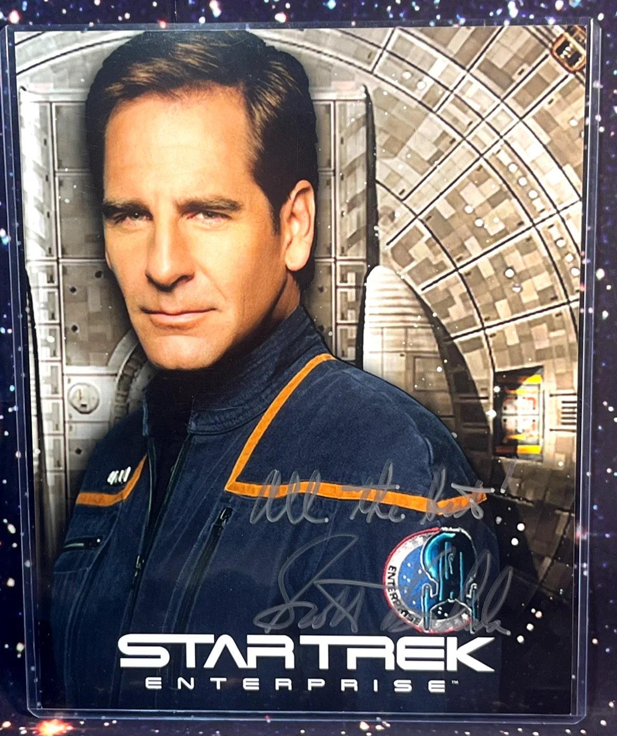 SCOTT BAKULA — STAR TREK ENTERPRISE SCOTT BAKULA INSCRIBED AND SIGNED 8X10 PHOTO, изображение 3