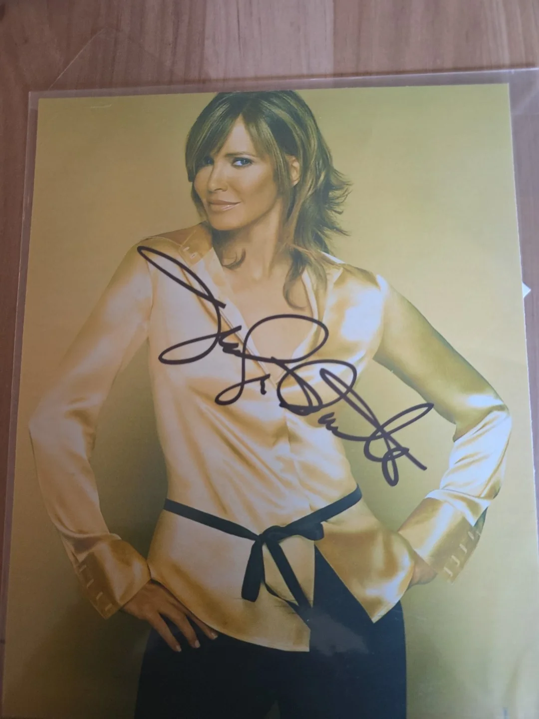 Jaclyn Smith Hand Signed Autographed 8x10 Photo COA Authentic, image 2
