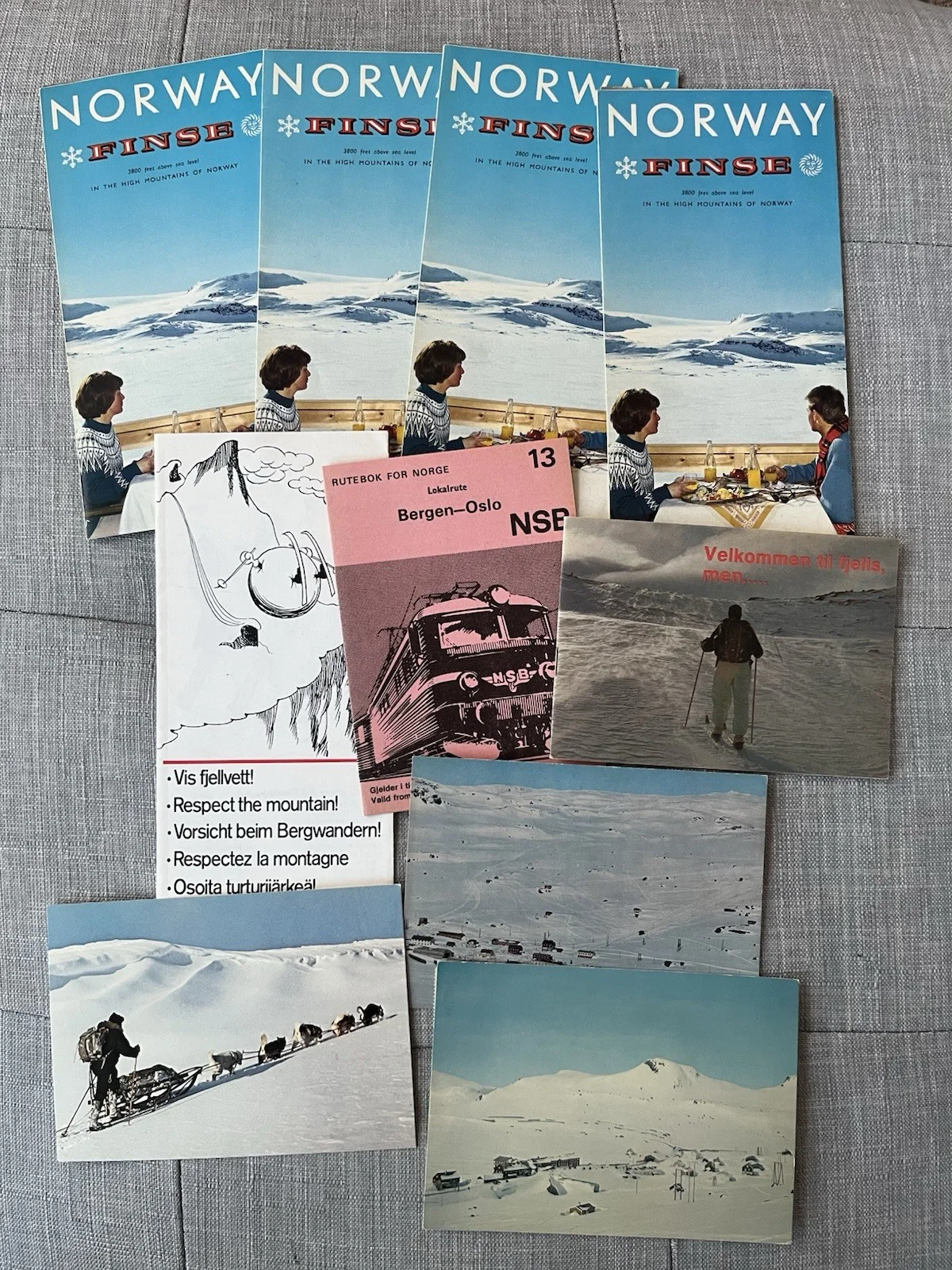 Star Wars: The Empire Strikes Back, original brochures, Finse filming Norway '79, изображение 2