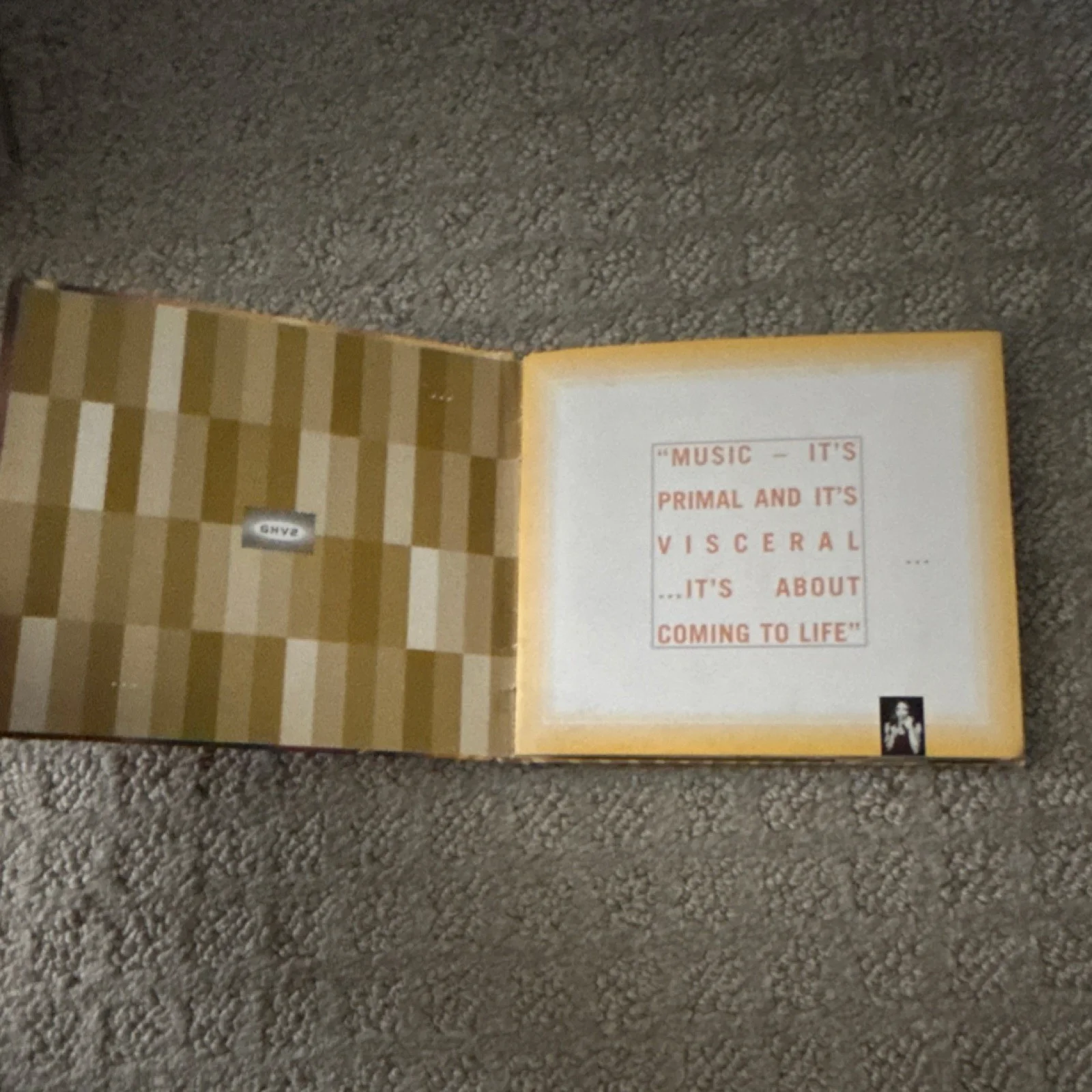 Madonna GHV2 Music CD & Booklet Insert Booklet with Liner Notes, image 2