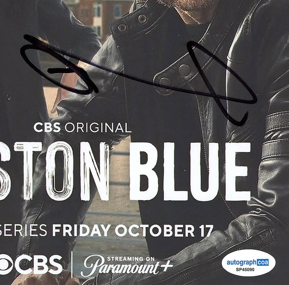 Donnie Wahlberg — Donnie Wahlberg signed "BOSTON BLUE" 8x10 Photo b EXT PROOF Blue Bloods ACOA COA, изображение 5