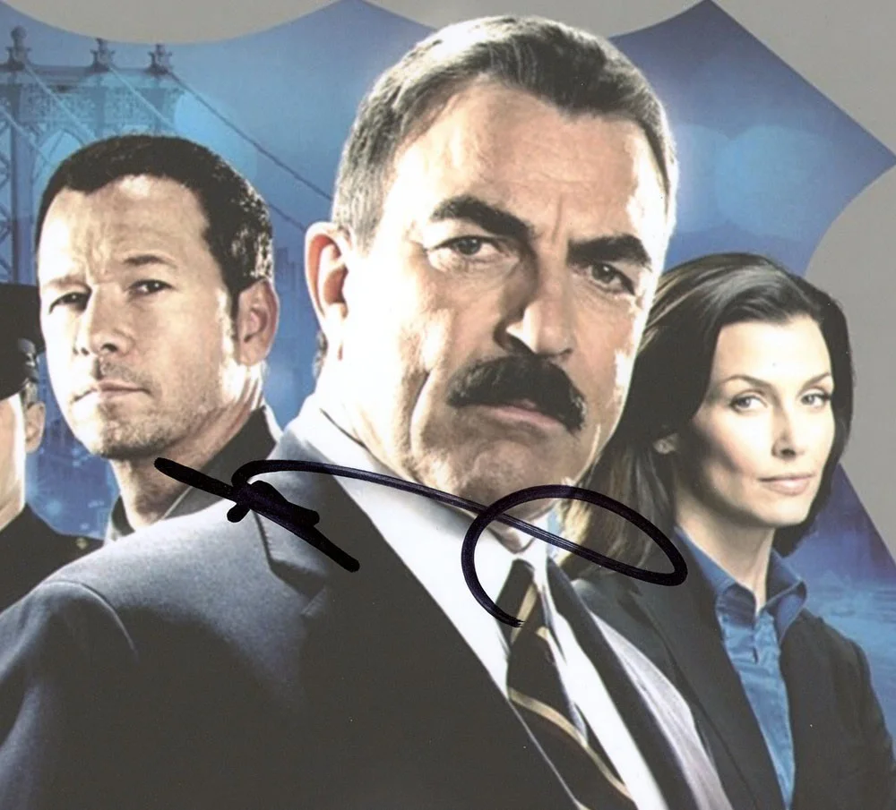 Donnie Wahlberg — Donnie Wahlberg signed "BLUE BLOODS" 8x10 Photo b EXT PROOF Boston Blue ACOA COA, изображение 5