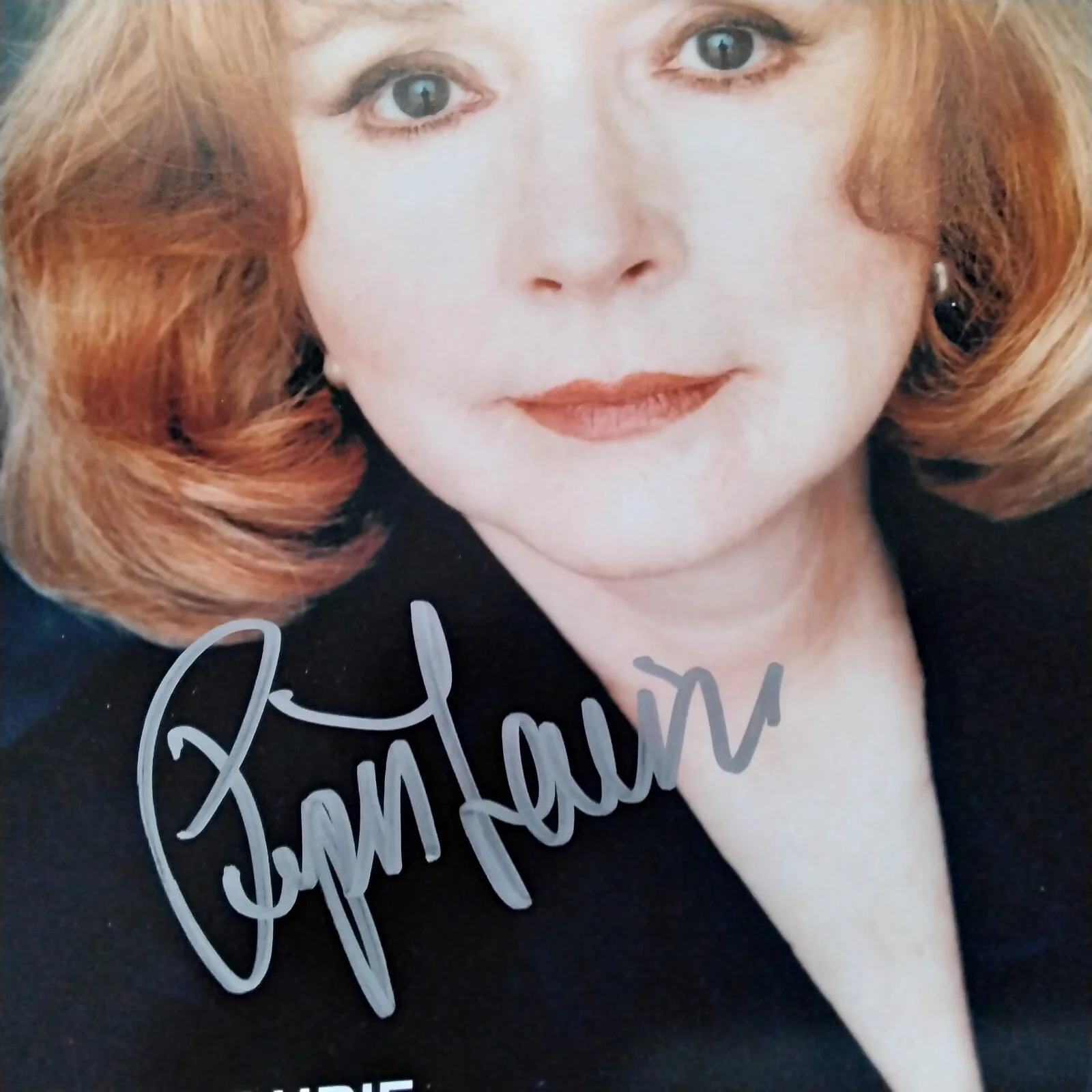 Piper Laurie Signed 8x10 Photo Movie TV Actress Carrie Twin Peaks The Hustler, изображение 3