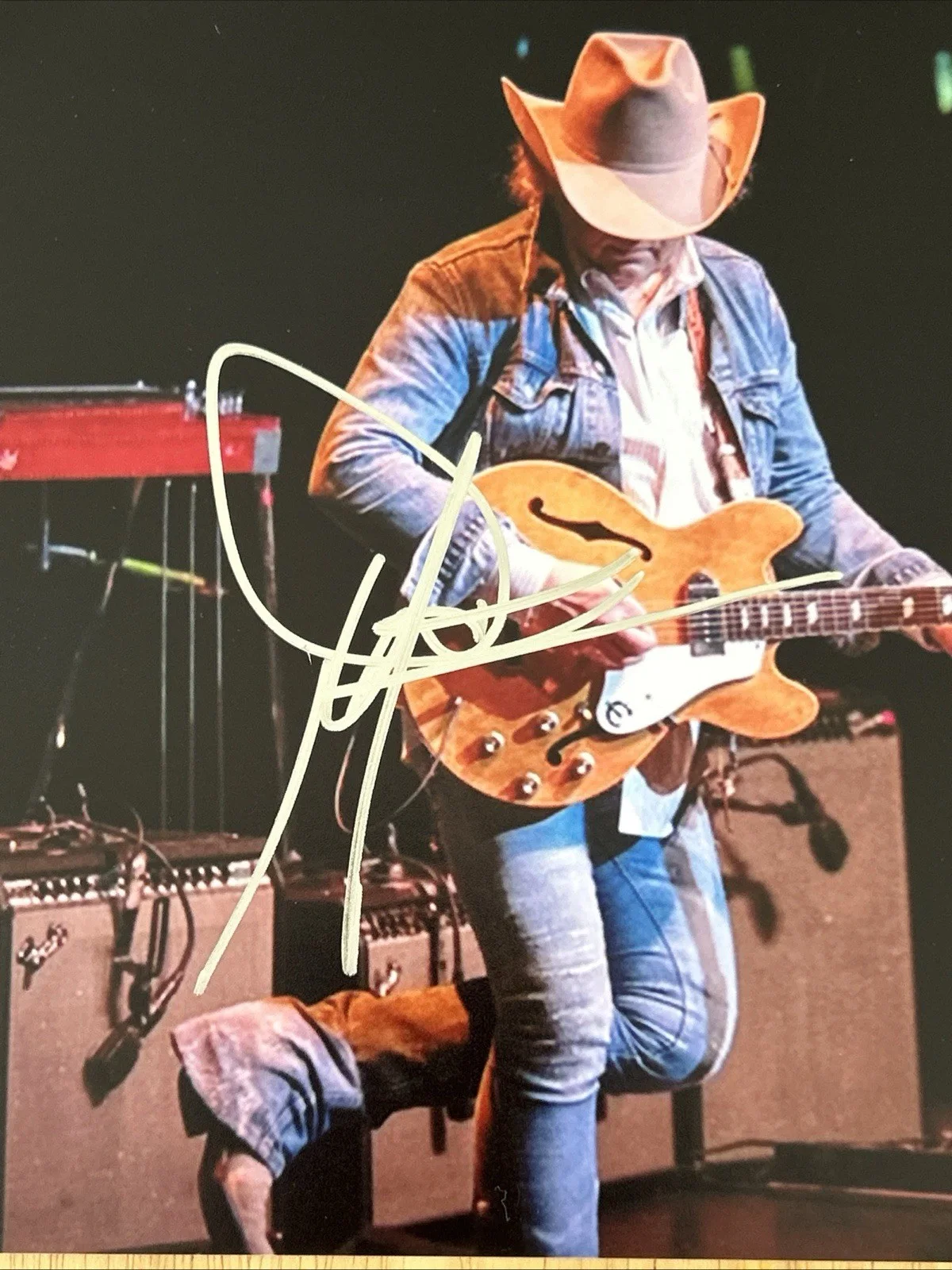 Dwight Yoakam Country Music Autographed 8x10 Photo JSA Certified, изображение 2