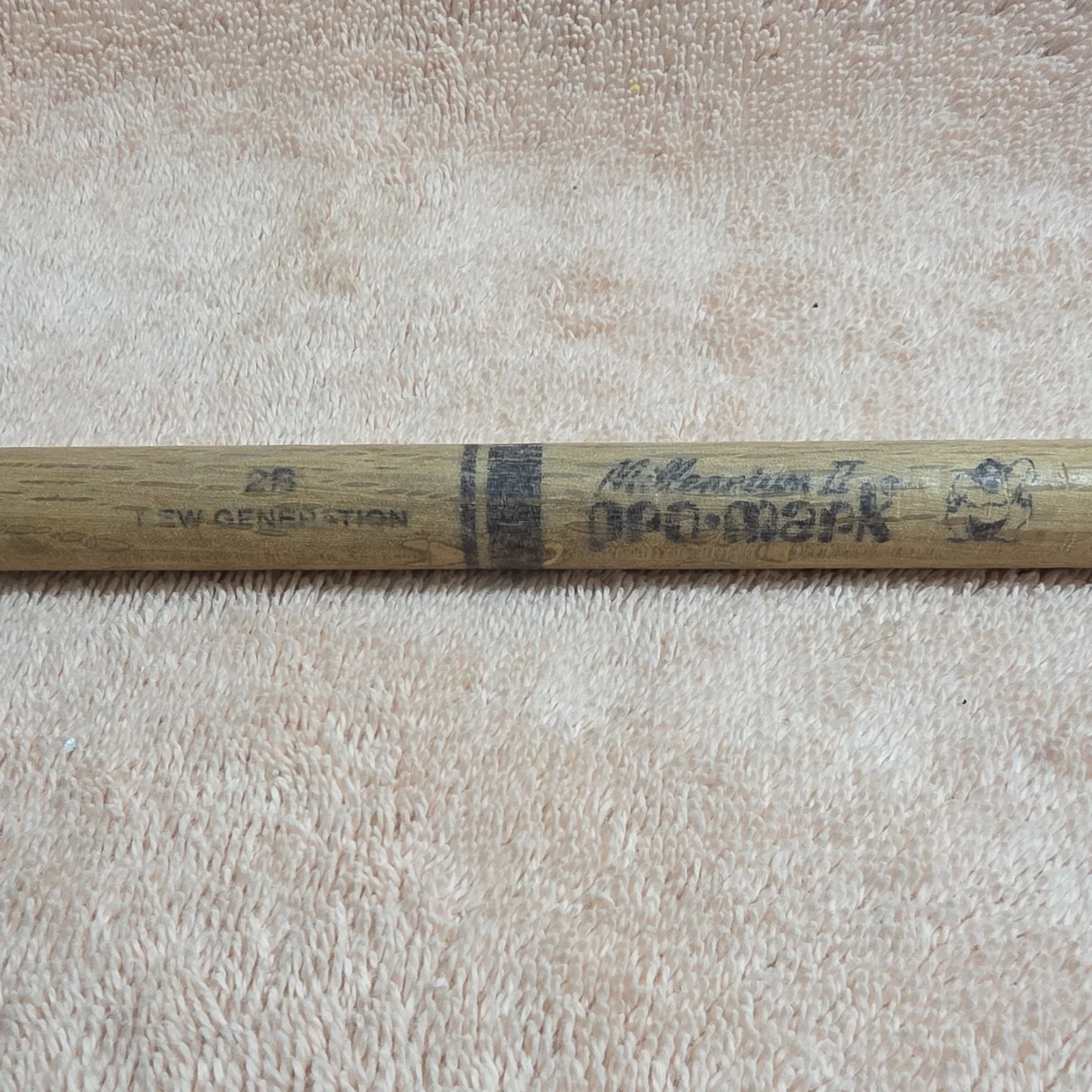 Pro Mark 2B New Generation Drum Stick Signed (Not Authenticated), image 2