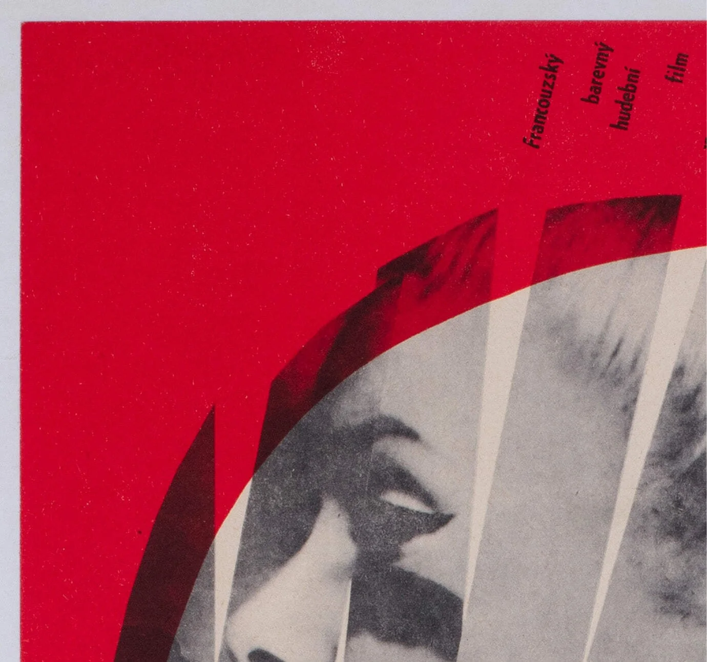 The Umbrellas of Cherbourg 1966 Czech A3 Film Poster, Miroslav Vystrcil, изображение 3