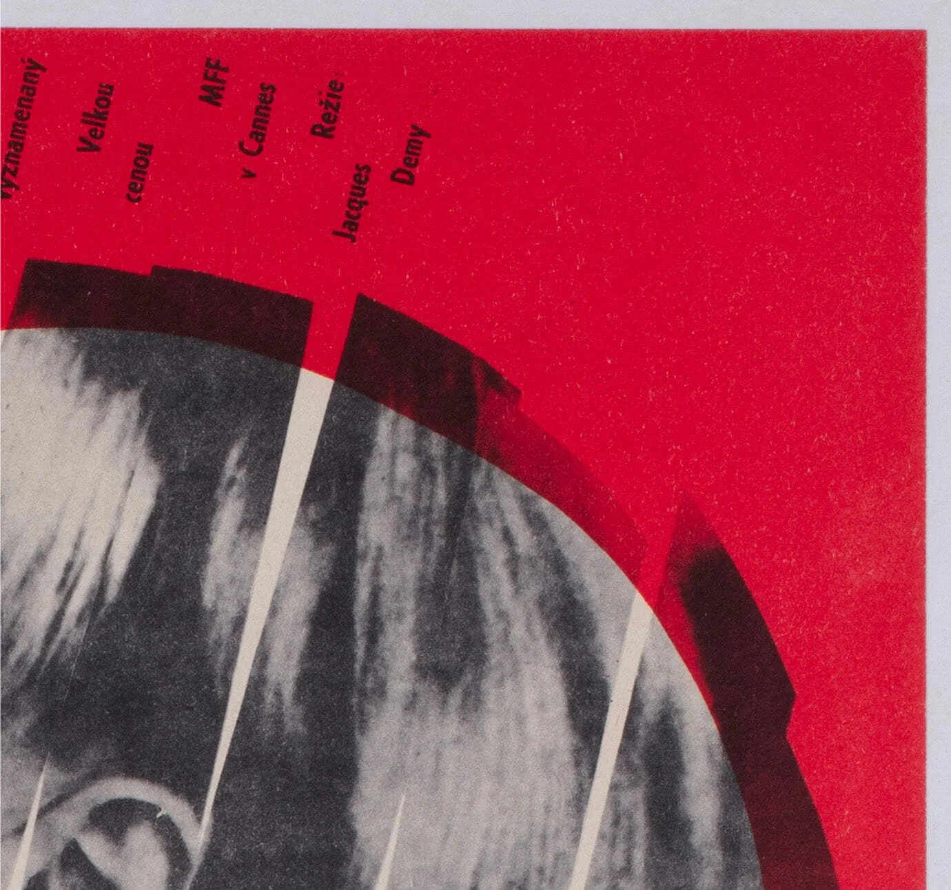 The Umbrellas of Cherbourg 1966 Czech A3 Film Poster, Miroslav Vystrcil, изображение 4