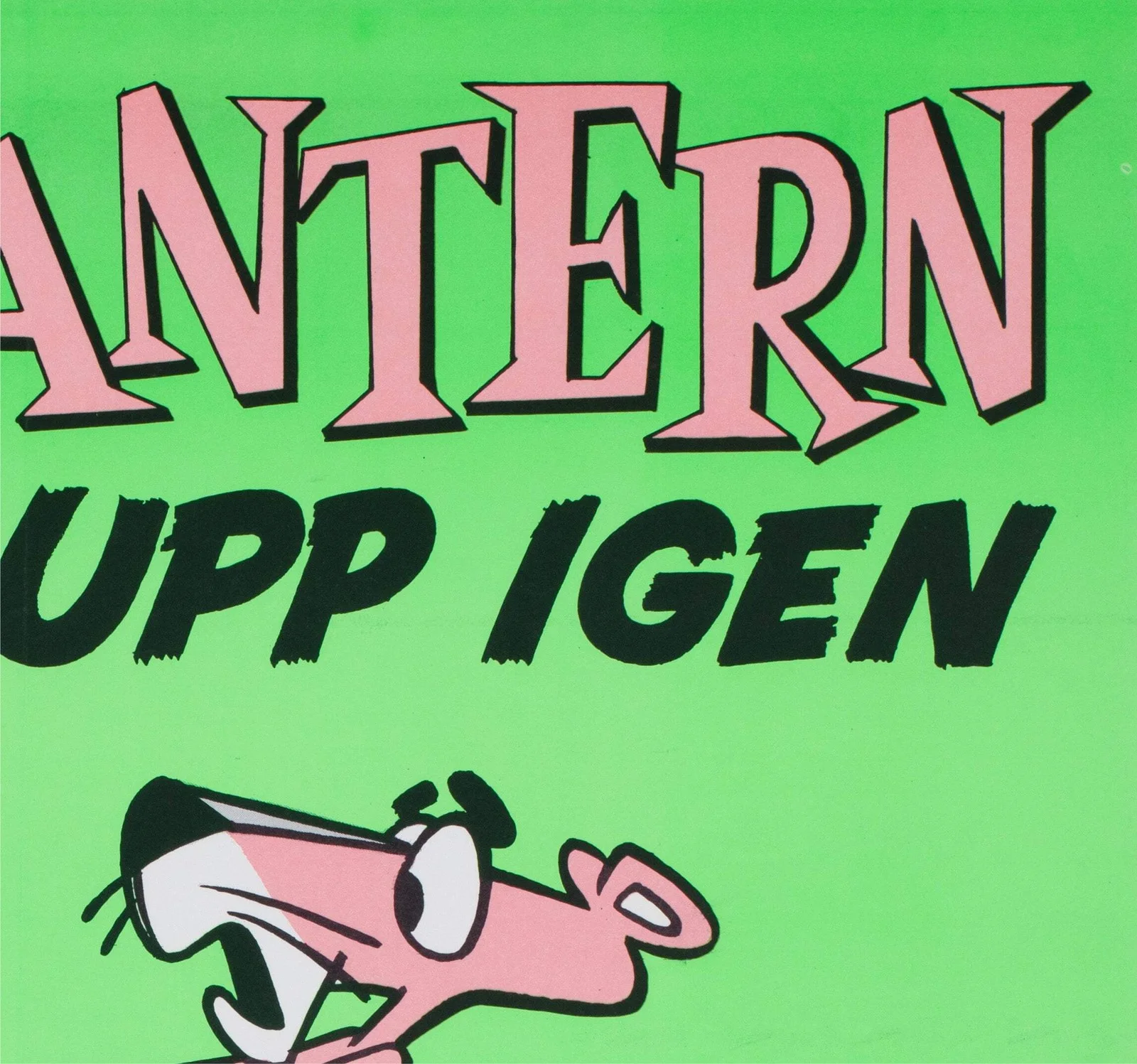 The Pink Panther 1970 Swedish Film Poster, изображение 4
