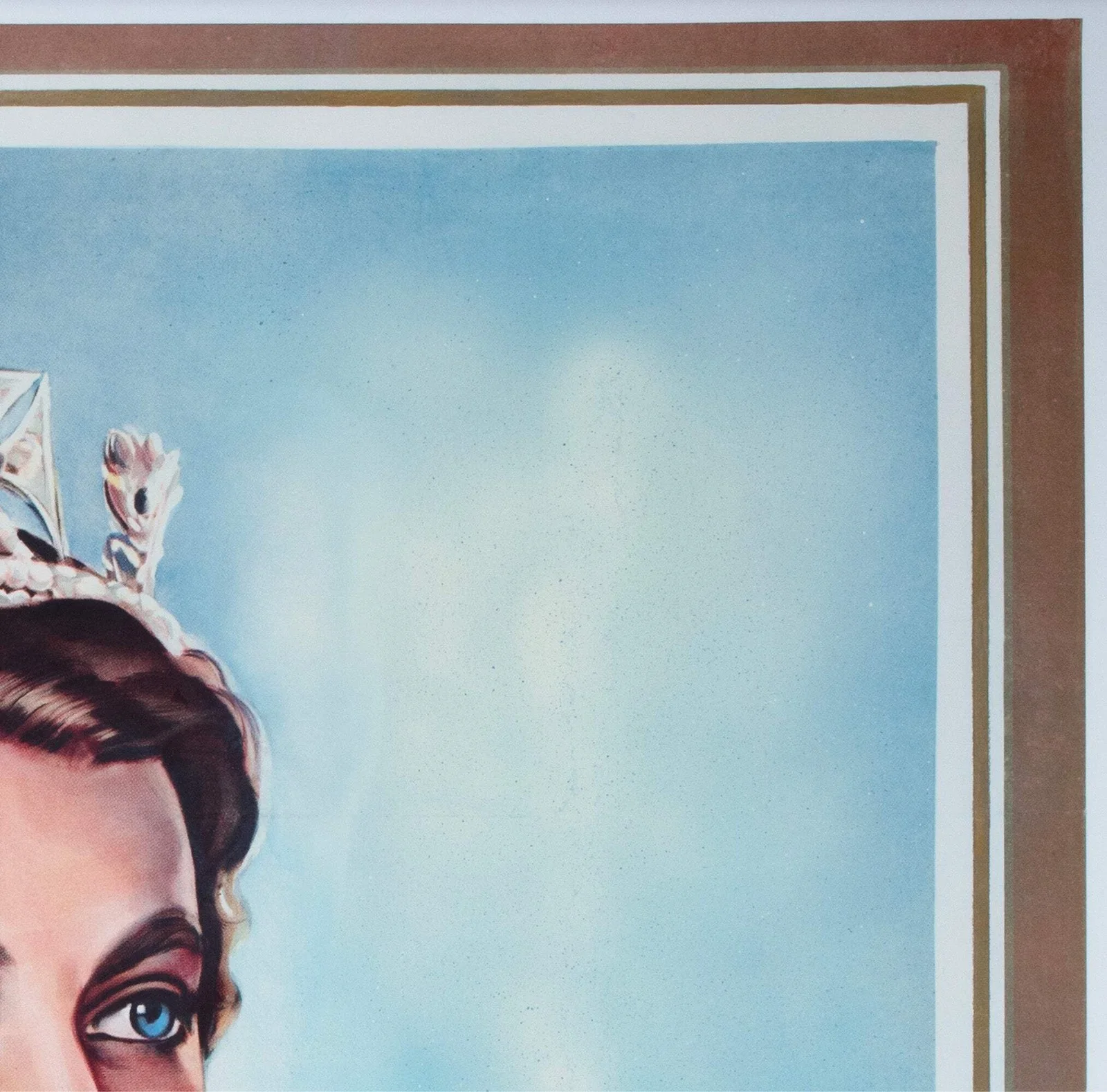 A Queen is Crowned 1953 French Film Poster, изображение 4