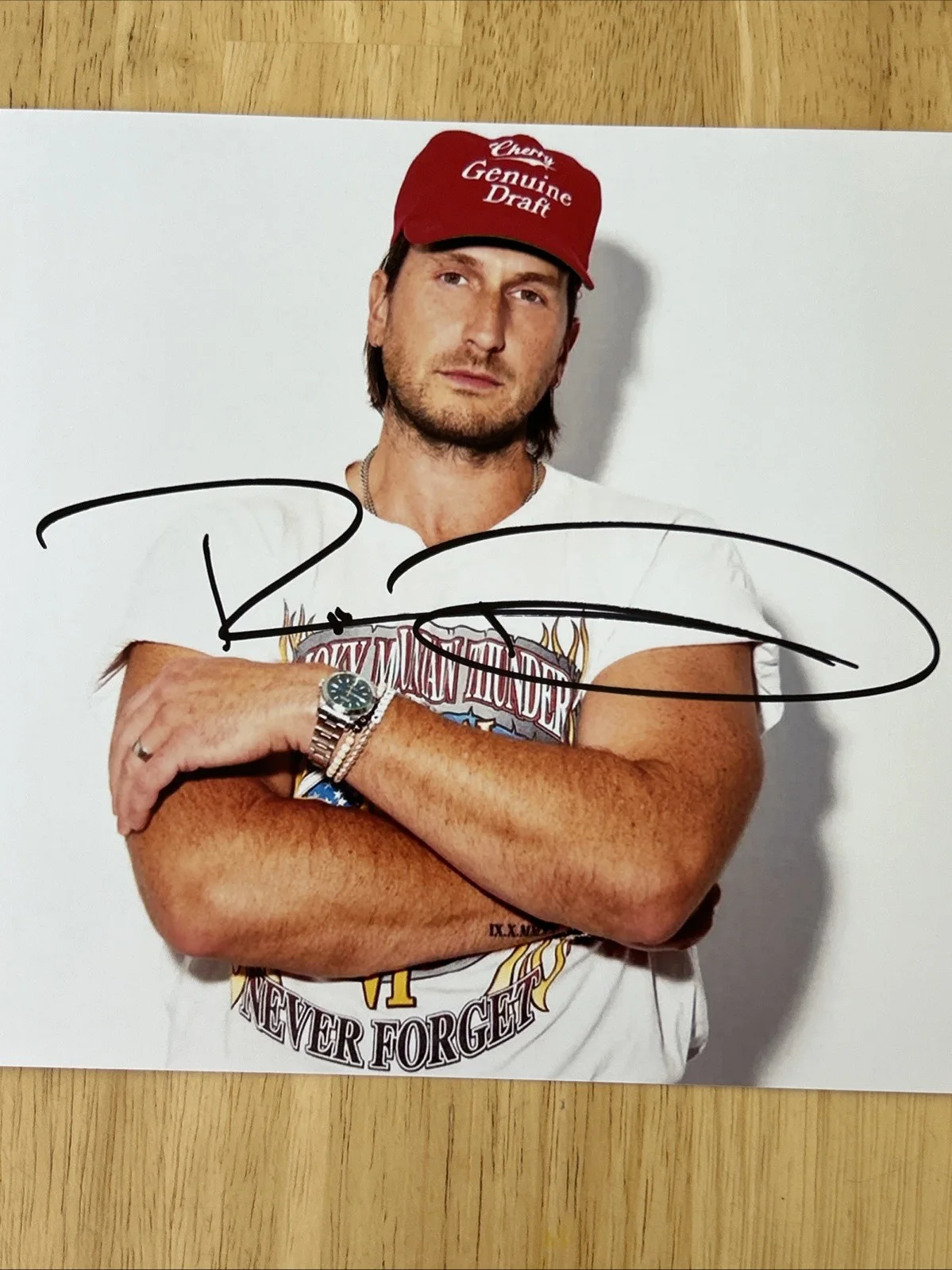 Russell Dickerson Country Music Autographed 8x10 Photo JSA Certified, изображение 2