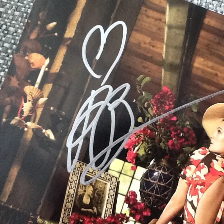 Drew Barrymore SIGNED Magazine Page Movie TV Actress ET Charlie's Angels Glamour, изображение 4