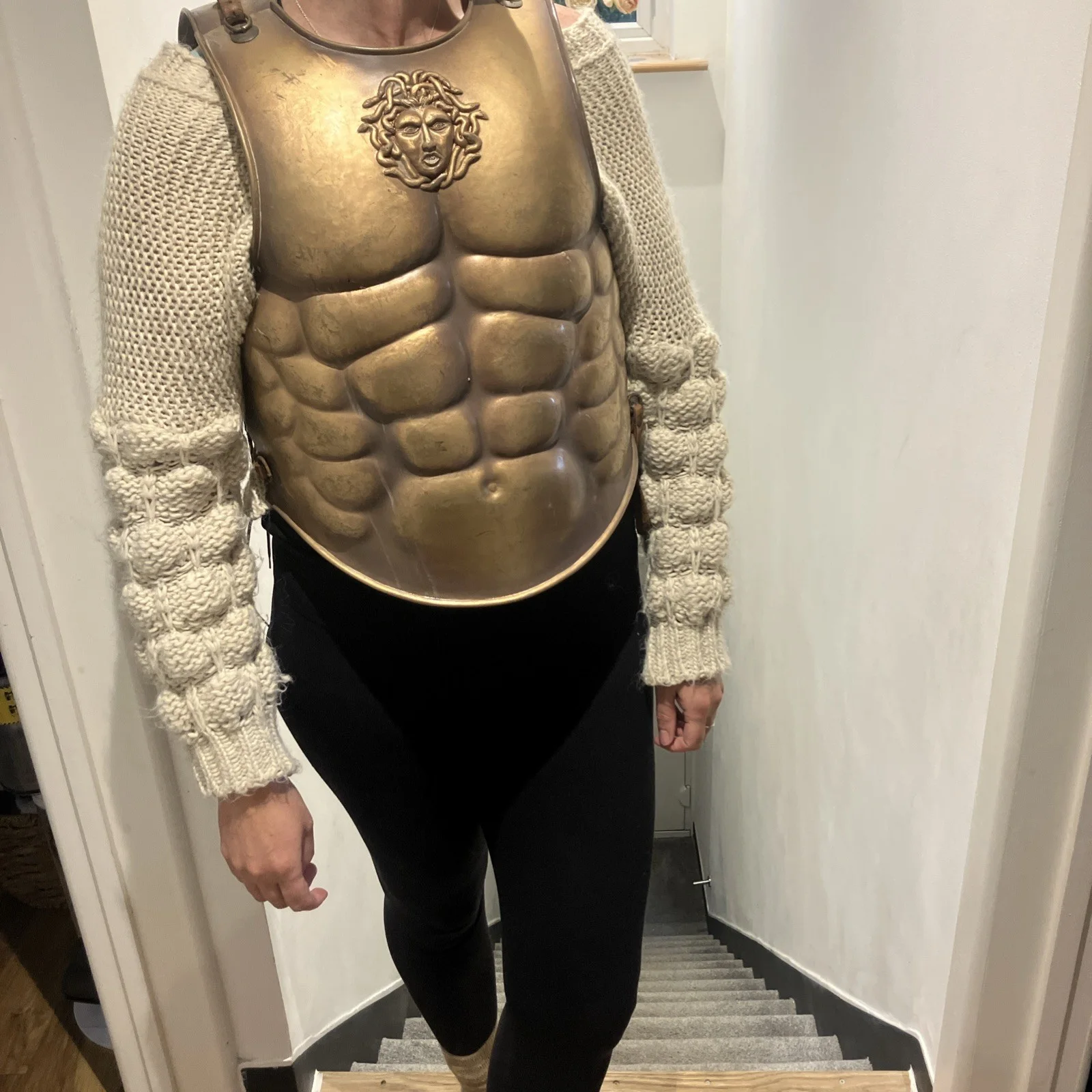 Alexander Movie prop Greek Roman Macedonia medusa armour Tribune armor, изображение 2