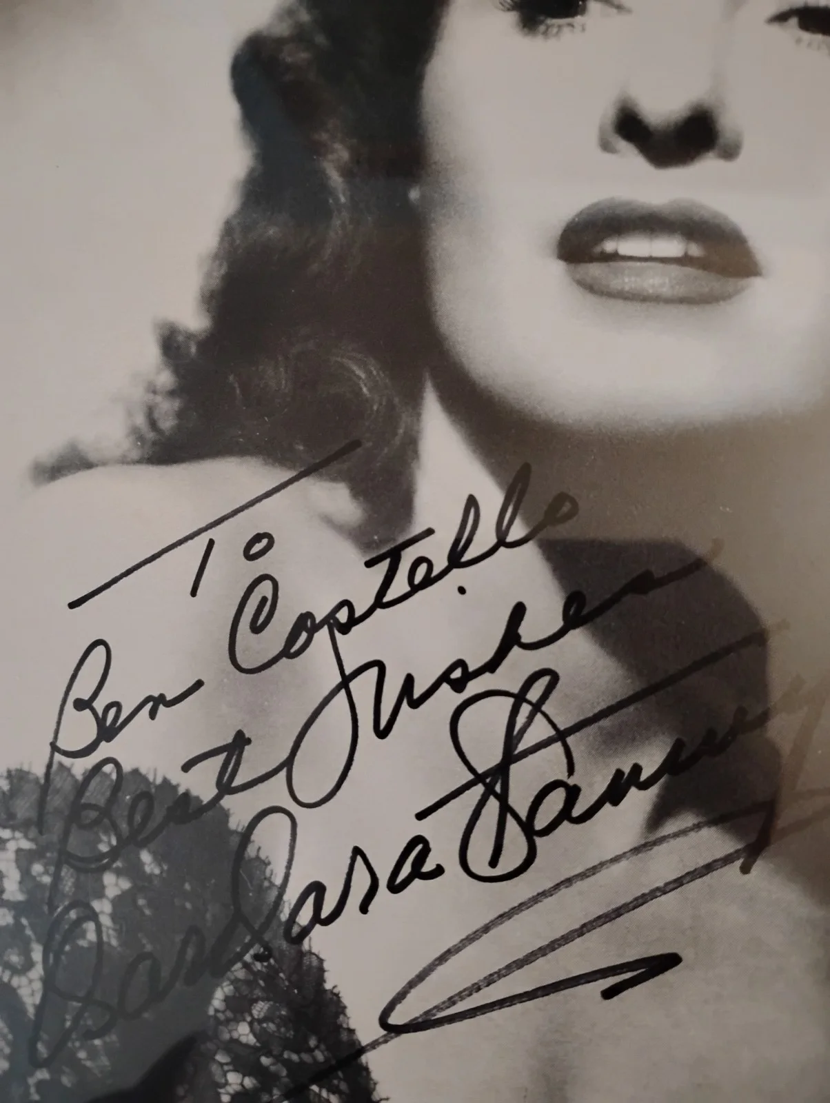 Barbara Stanwyck — Vintage "Double Indemnity"Actress Barbara Stanwyck Signed Mag. Photo, image 2