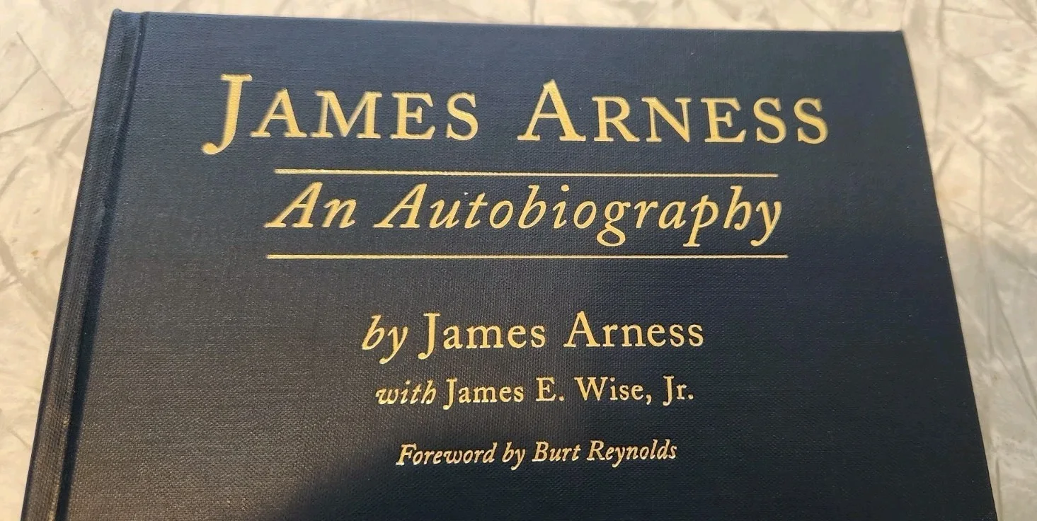 James Arness — James Arness SIGNED Book (lot) Autobiography 2001 ILLUSTRATED GUNSMOKE WESTERNS, изображение 3